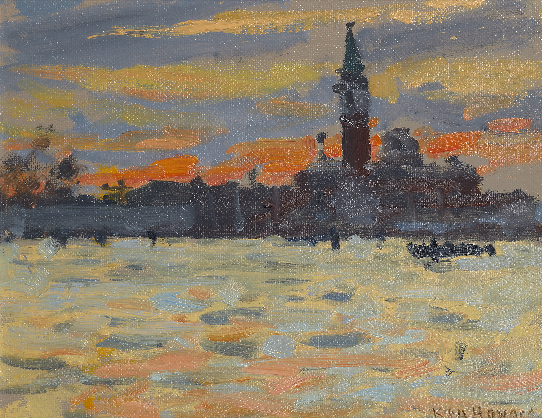 KEN HOWARD R.A. (BRITISH B. 1932)