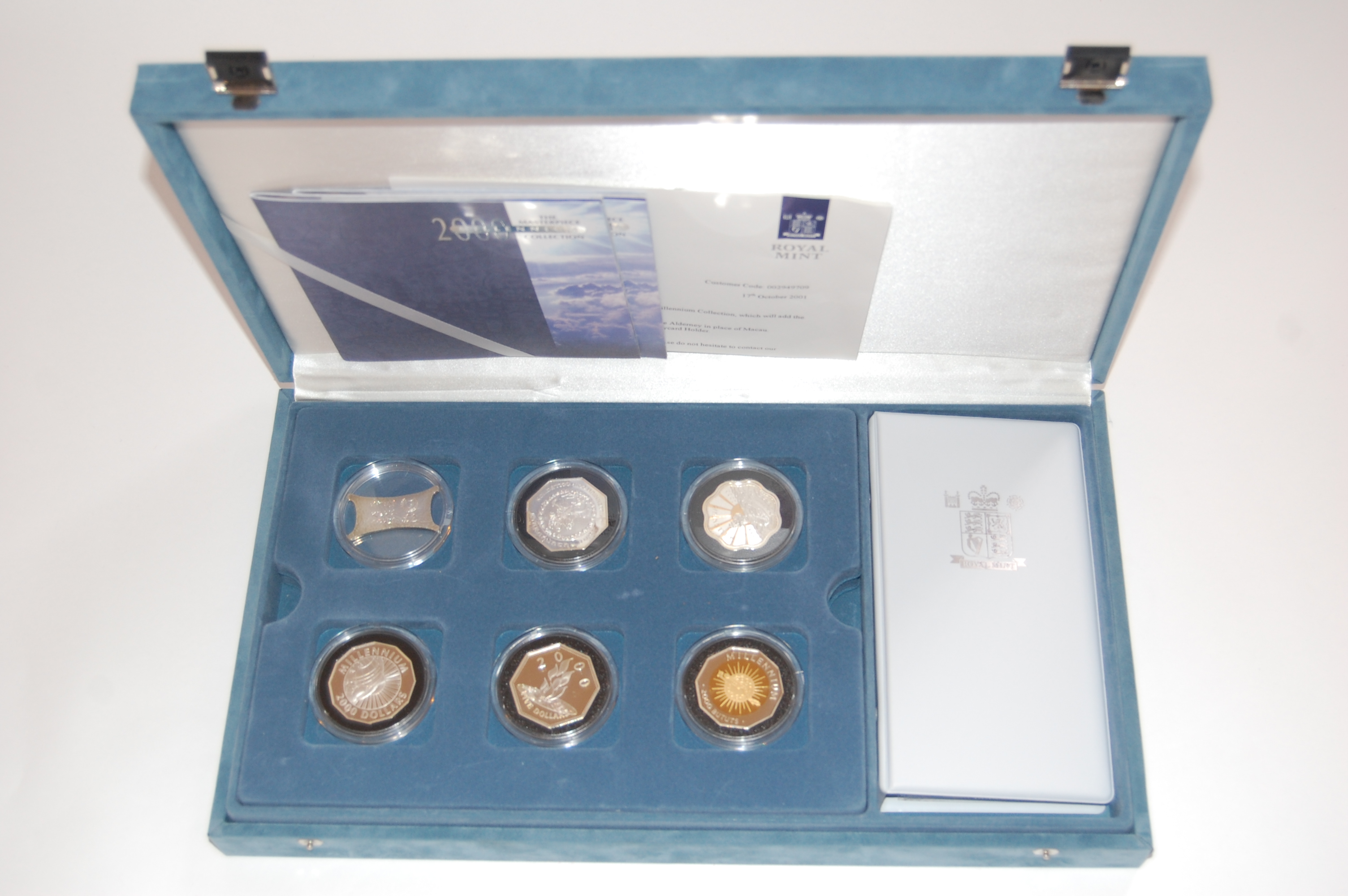 Millennium collection of silver proof world coins