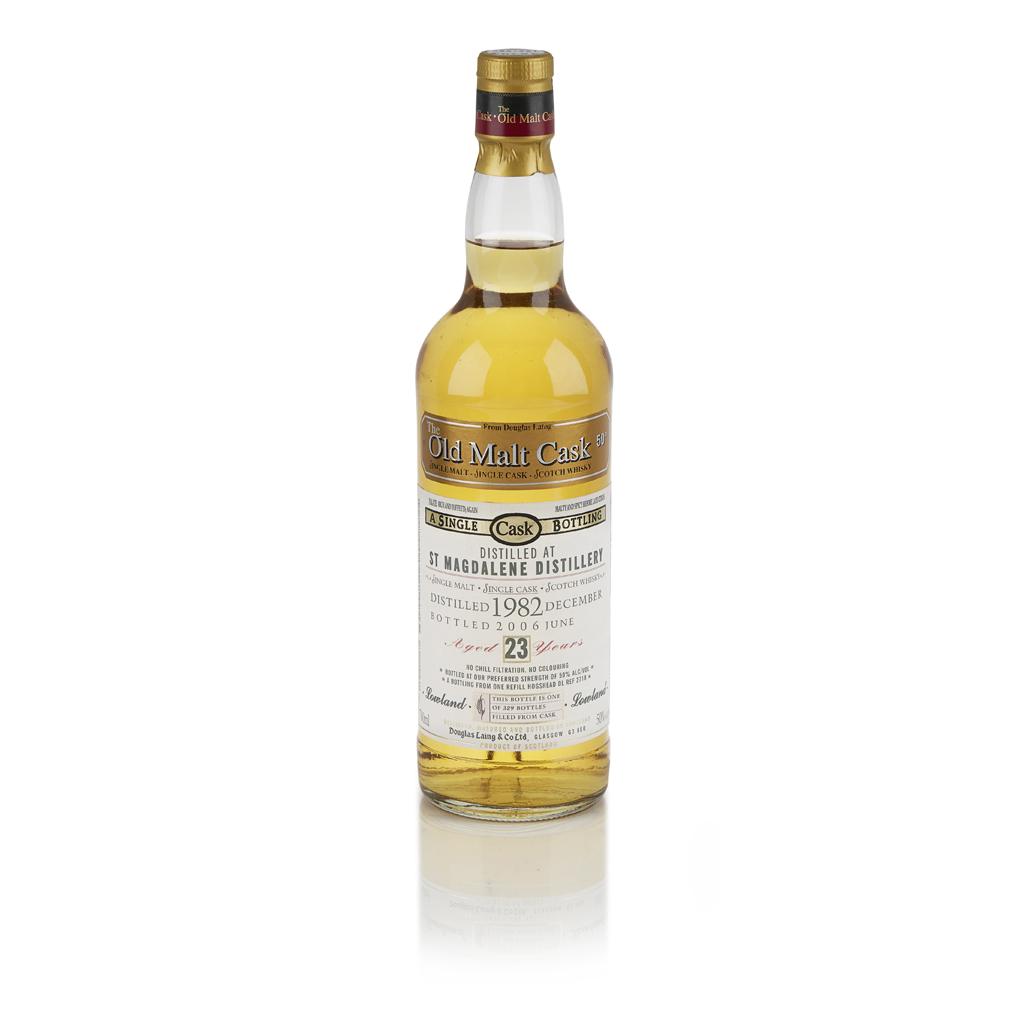 ST. MAGDALENE/ LINLITHGOW 1982 23 YEAR OLD SINGLE CASK - DOUGLAS LAING