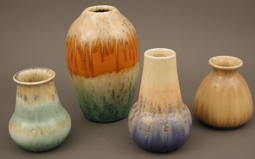 A Ruskin crystalline glazed vase