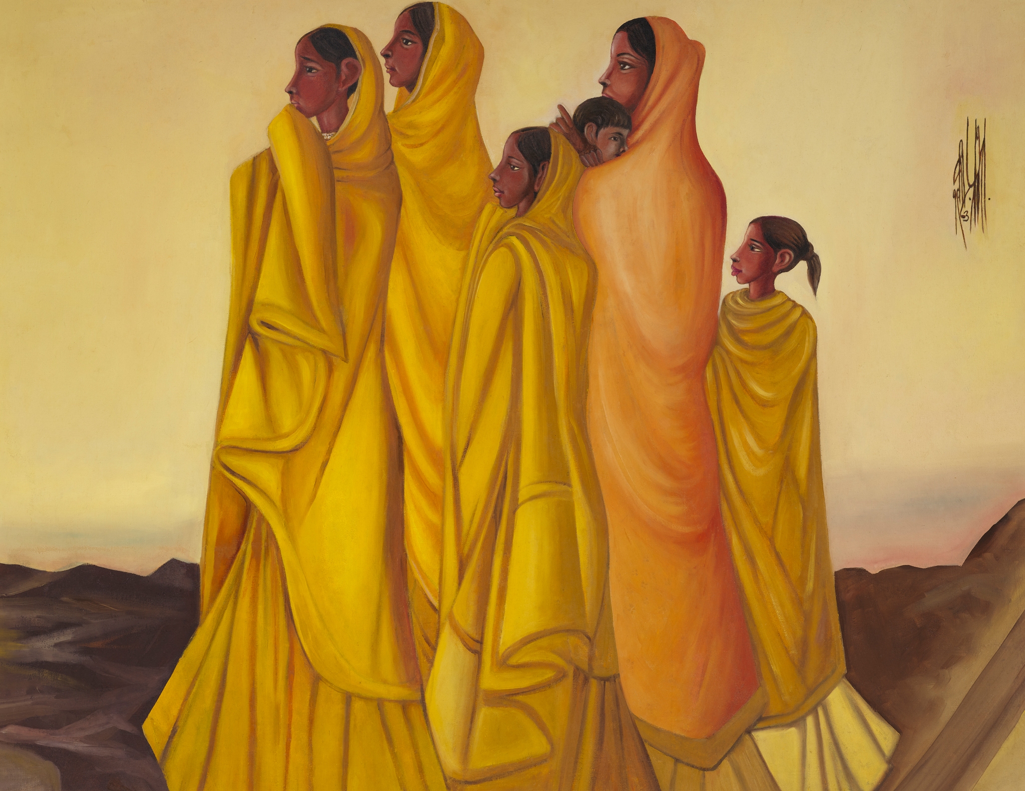 B. PRABHA (INDIAN, 1933-2001)