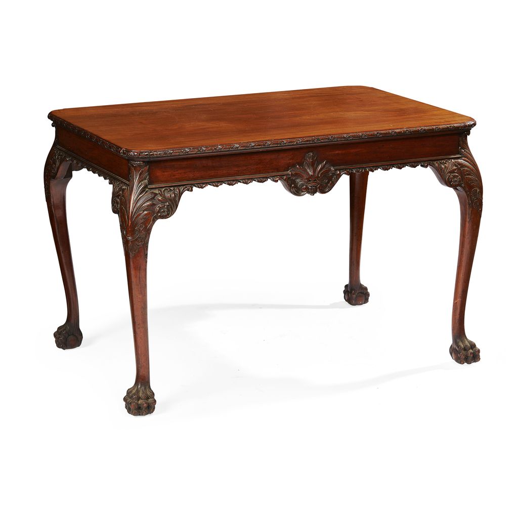 IRISH GEORGE III STYLE MAHOGANY SIDE TABLE
