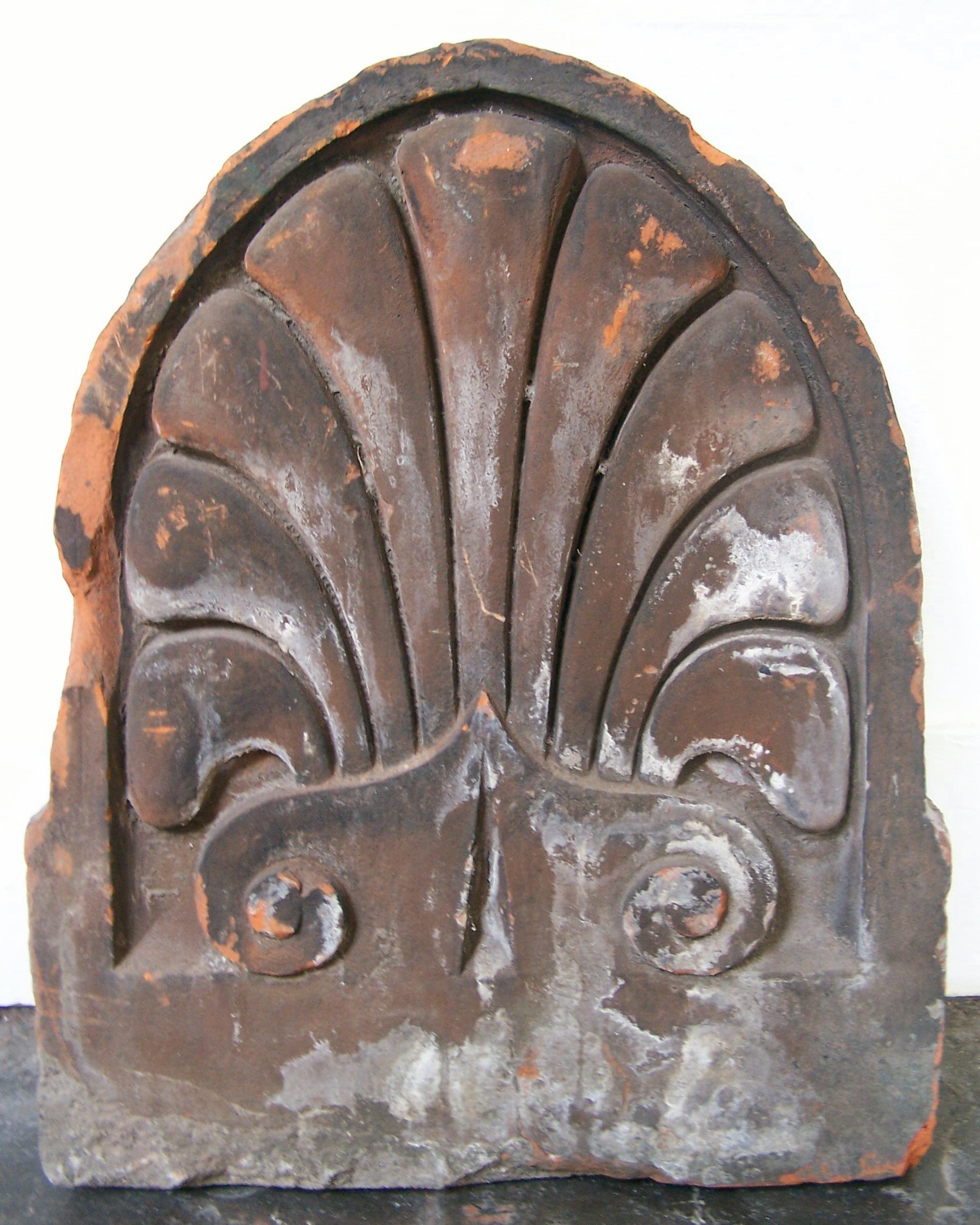 A set of four late 19th century terracotta tablets