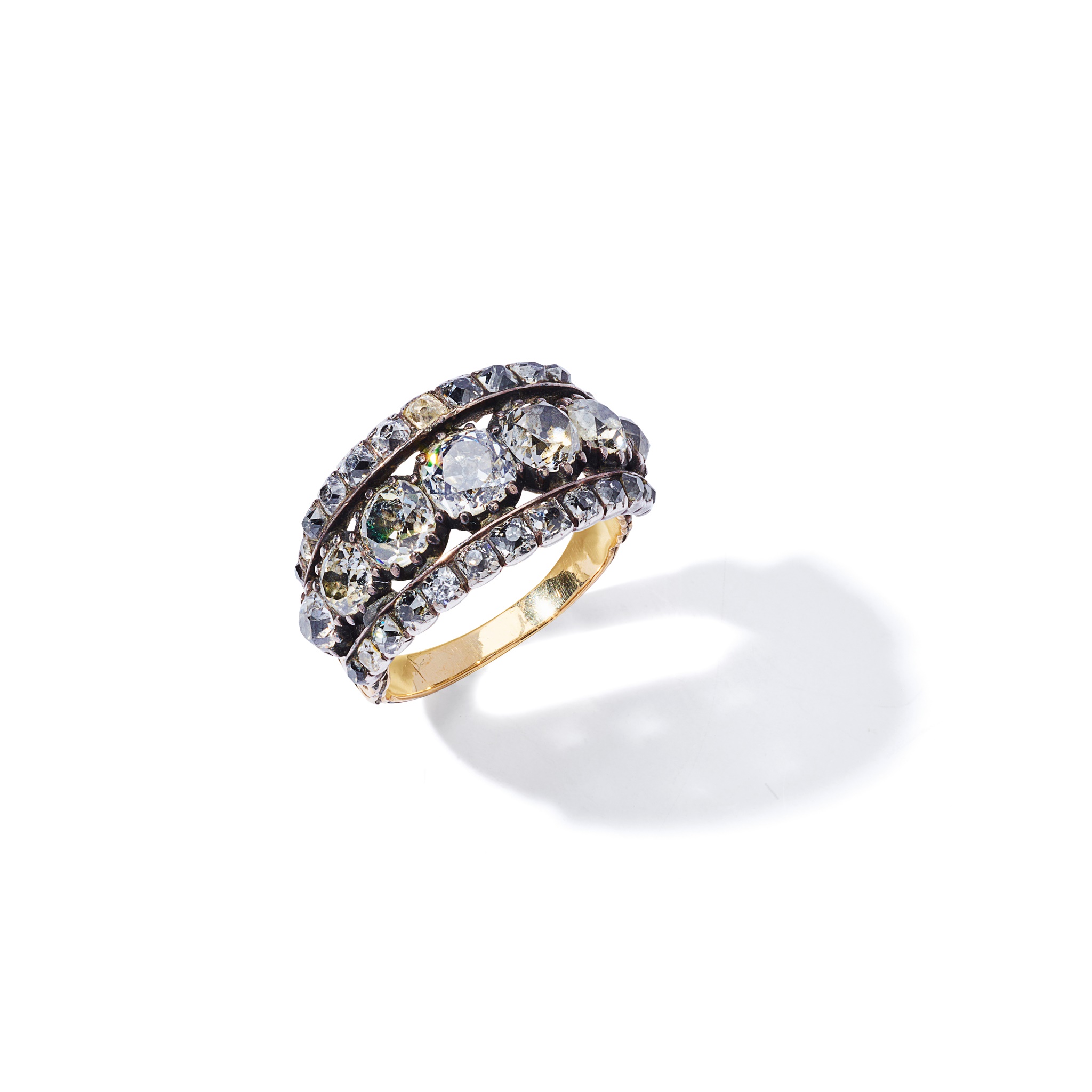 An antique diamond ring