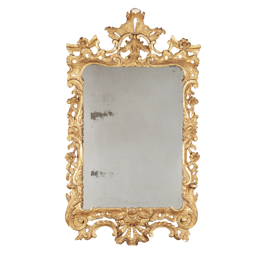 GEORGE III GILTWOOD MIRROR