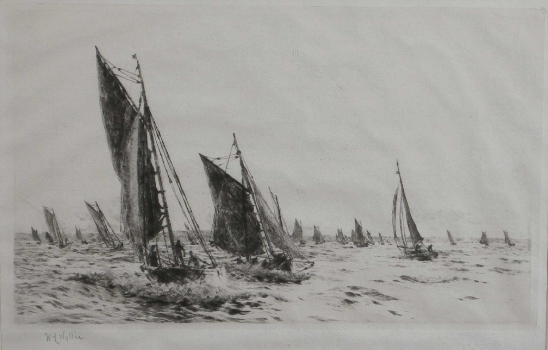 WILLIAM LIONEL WYLLIE R.A. (BRITISH 1851-1931)