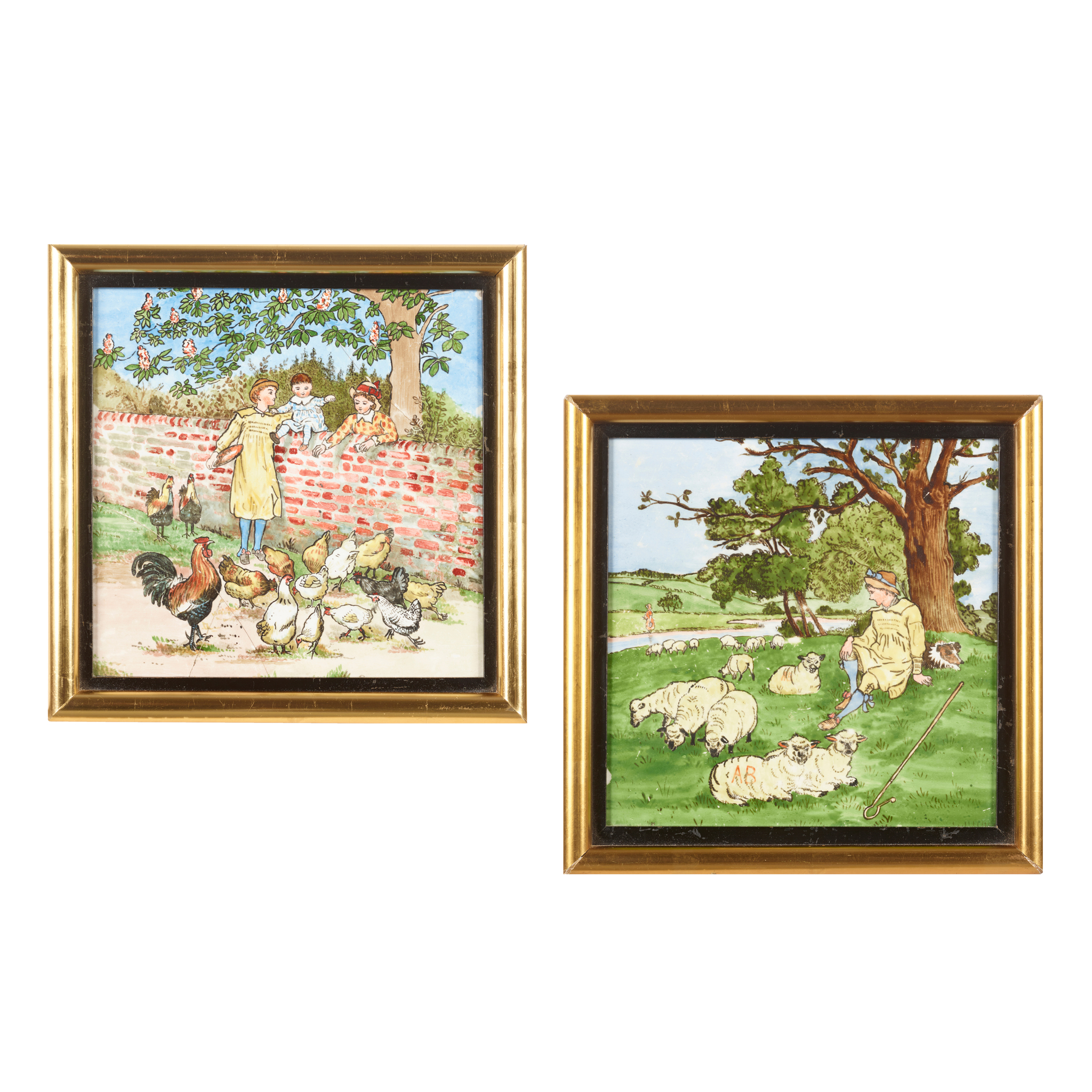 RANDOLPH CALDECOTT (1846-1886) FOR MINTONS