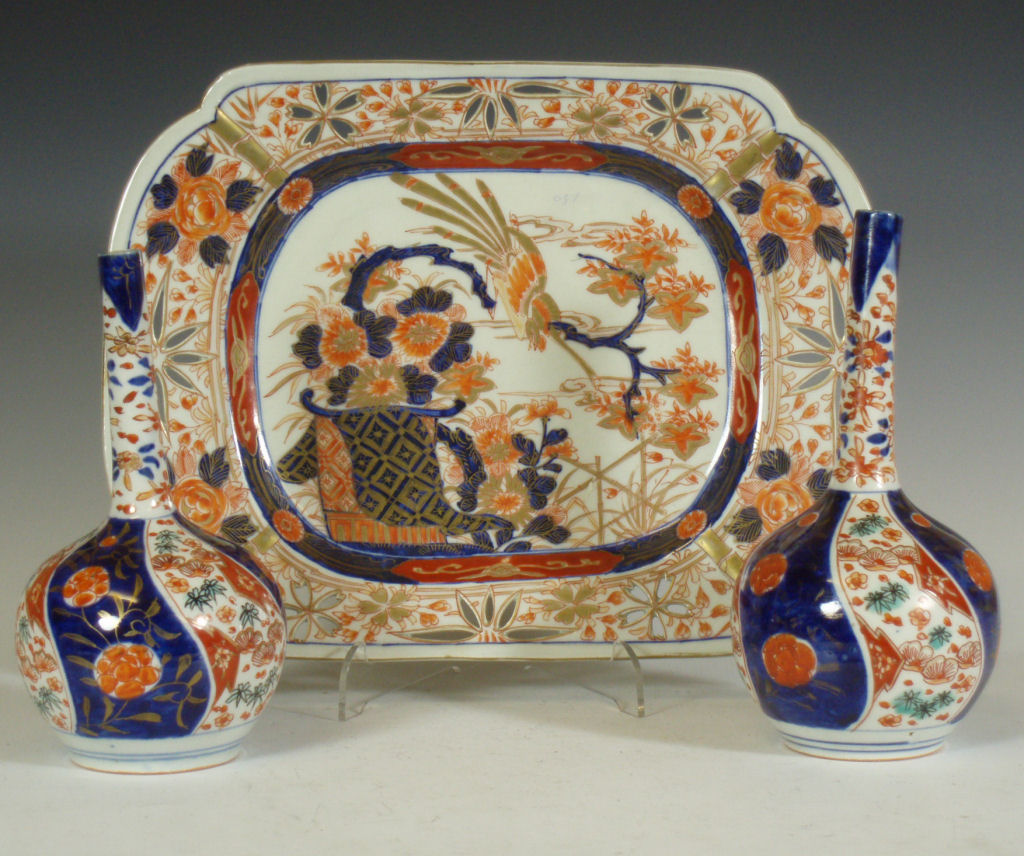 A group of Japanese Imari wares