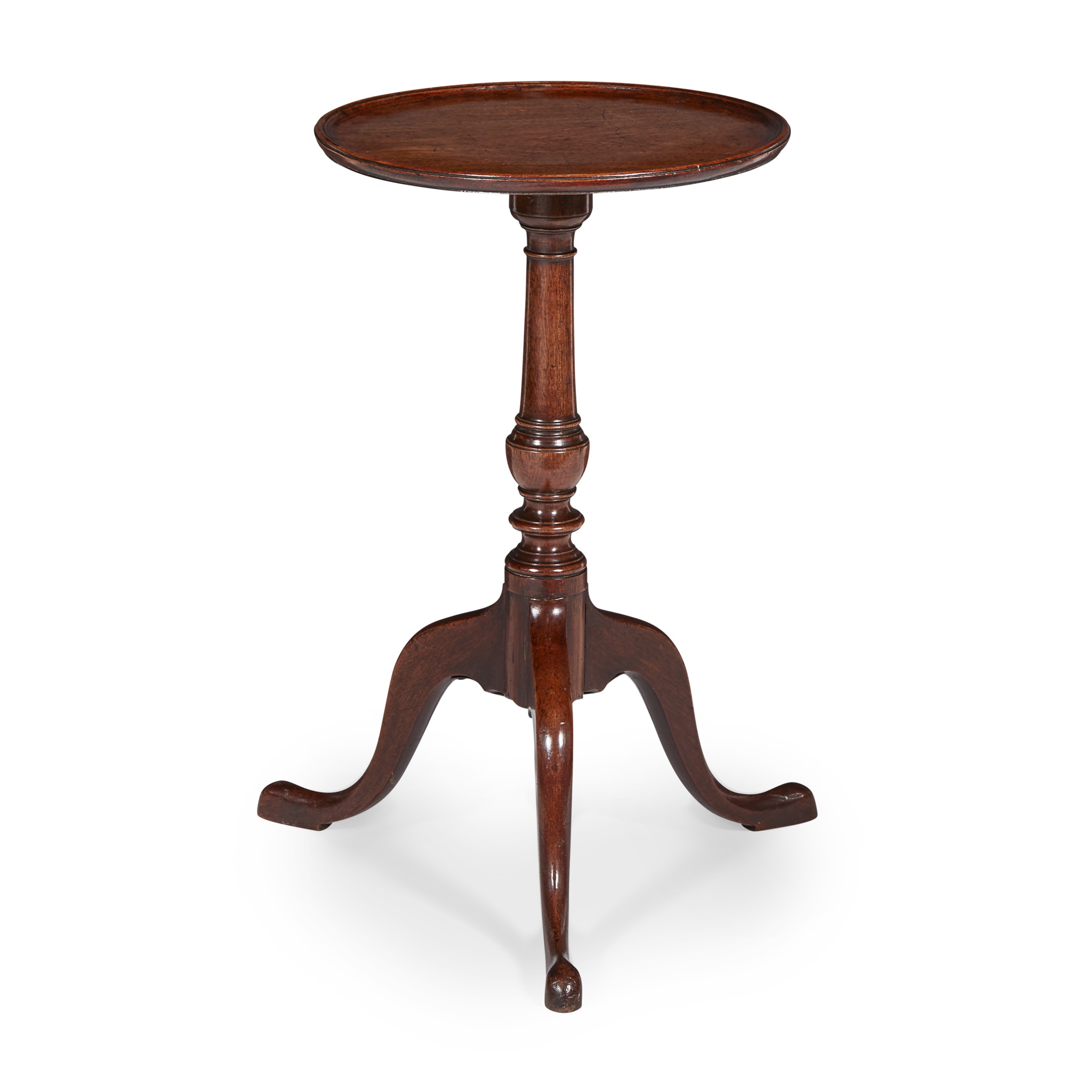 GEORGE III MAHOGANY WINE TABLE