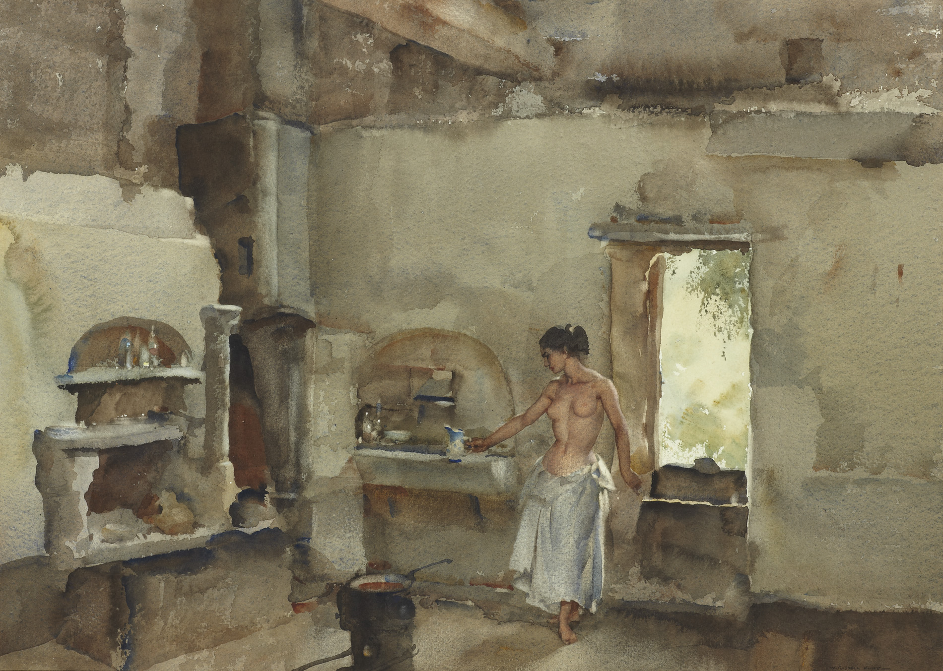 SIR WILLIAM RUSSELL FLINT P.R.A., P.R.W.S., R.S.W., R.O.I., R.E. (SCOTTISH 1880-1969)