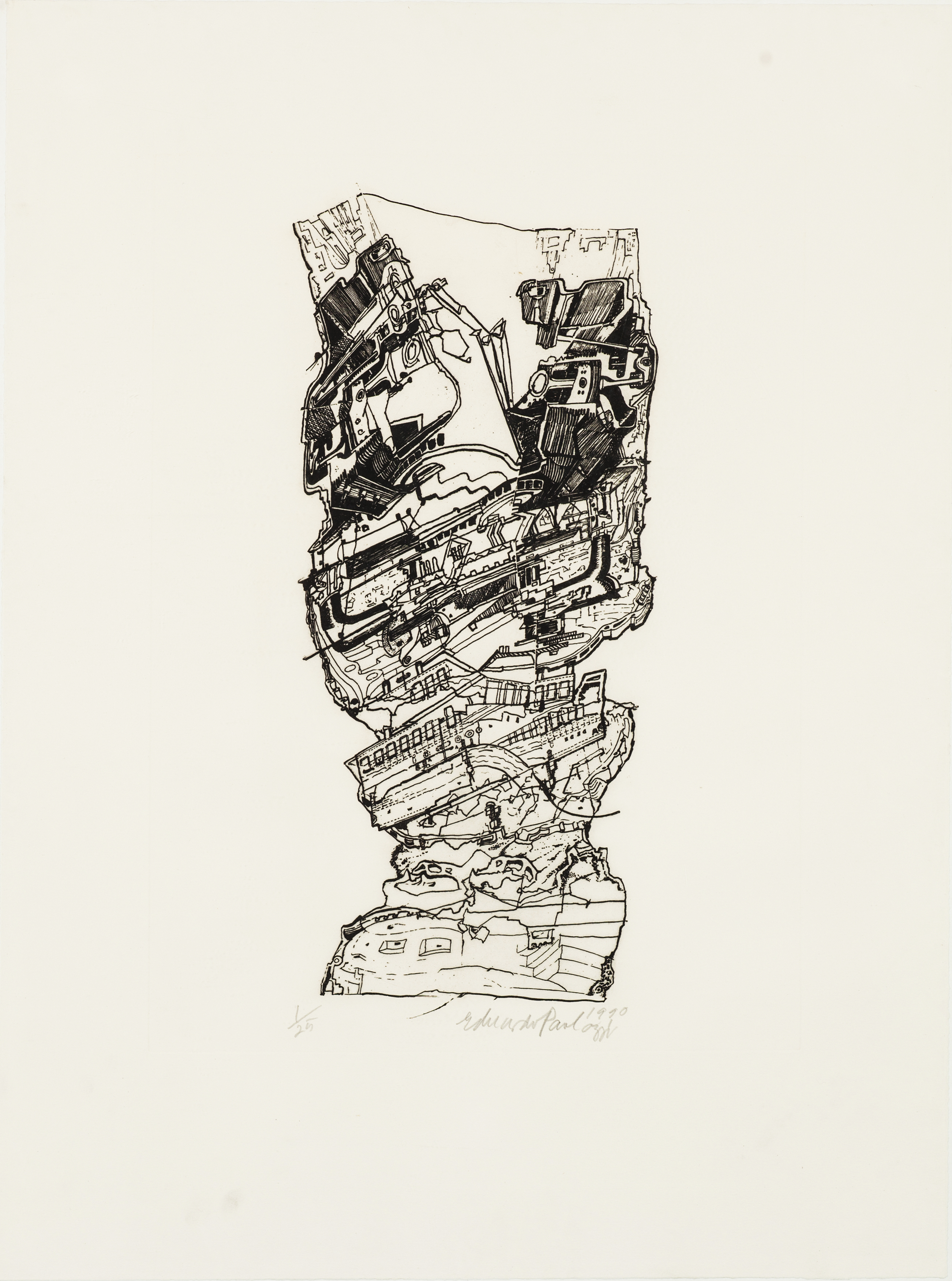 SIR EDUARDO PAOLOZZI K.B.E., R.A., H.R.S.A. (SCOTTISH 1924-2005)