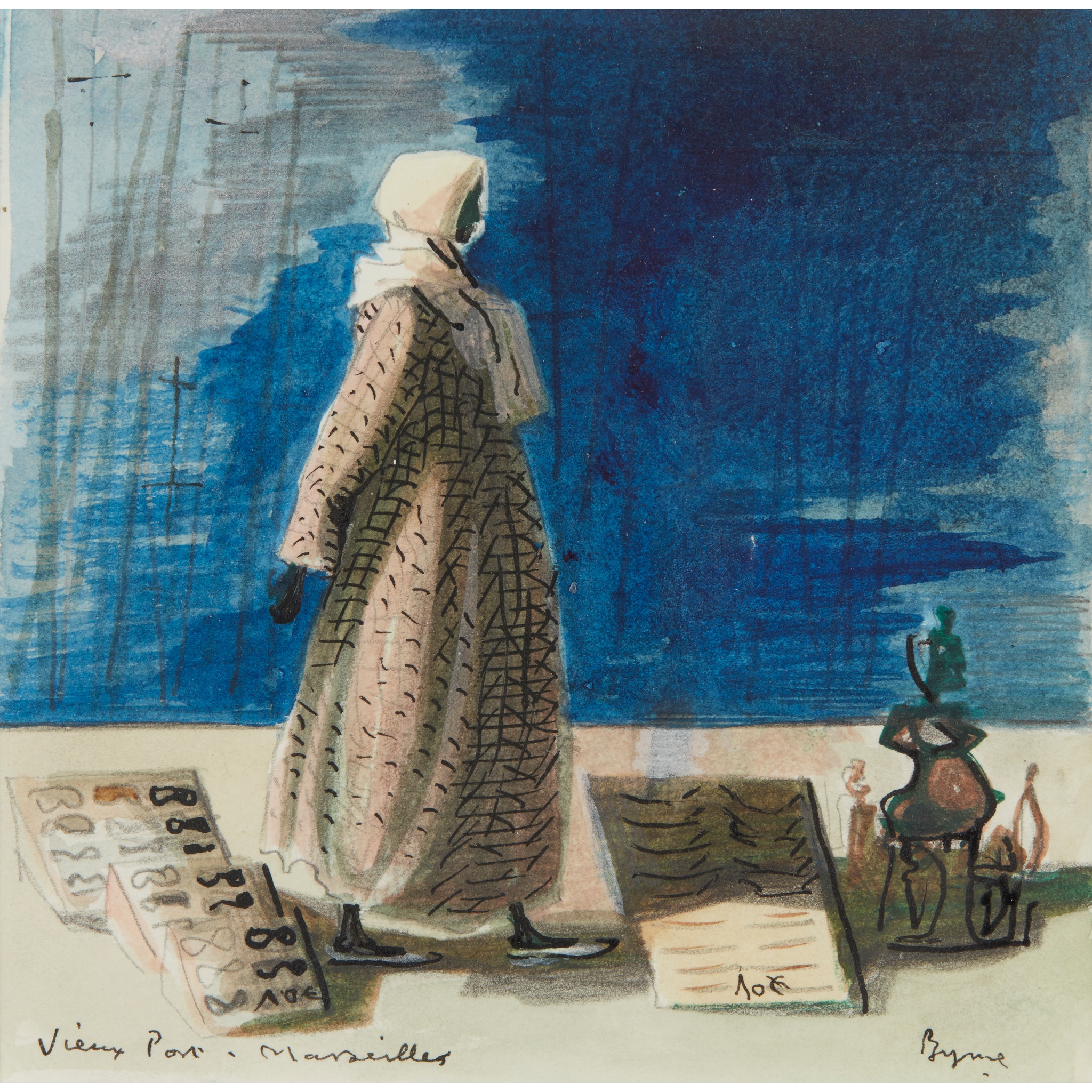 JOHN BYRNE R.S.A. (SCOTTISH 1940 - 2023)