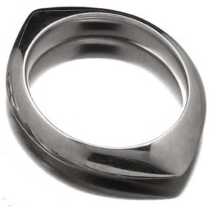 NANA & JORGEN DITZEL - a silver bangle designed in 1956,