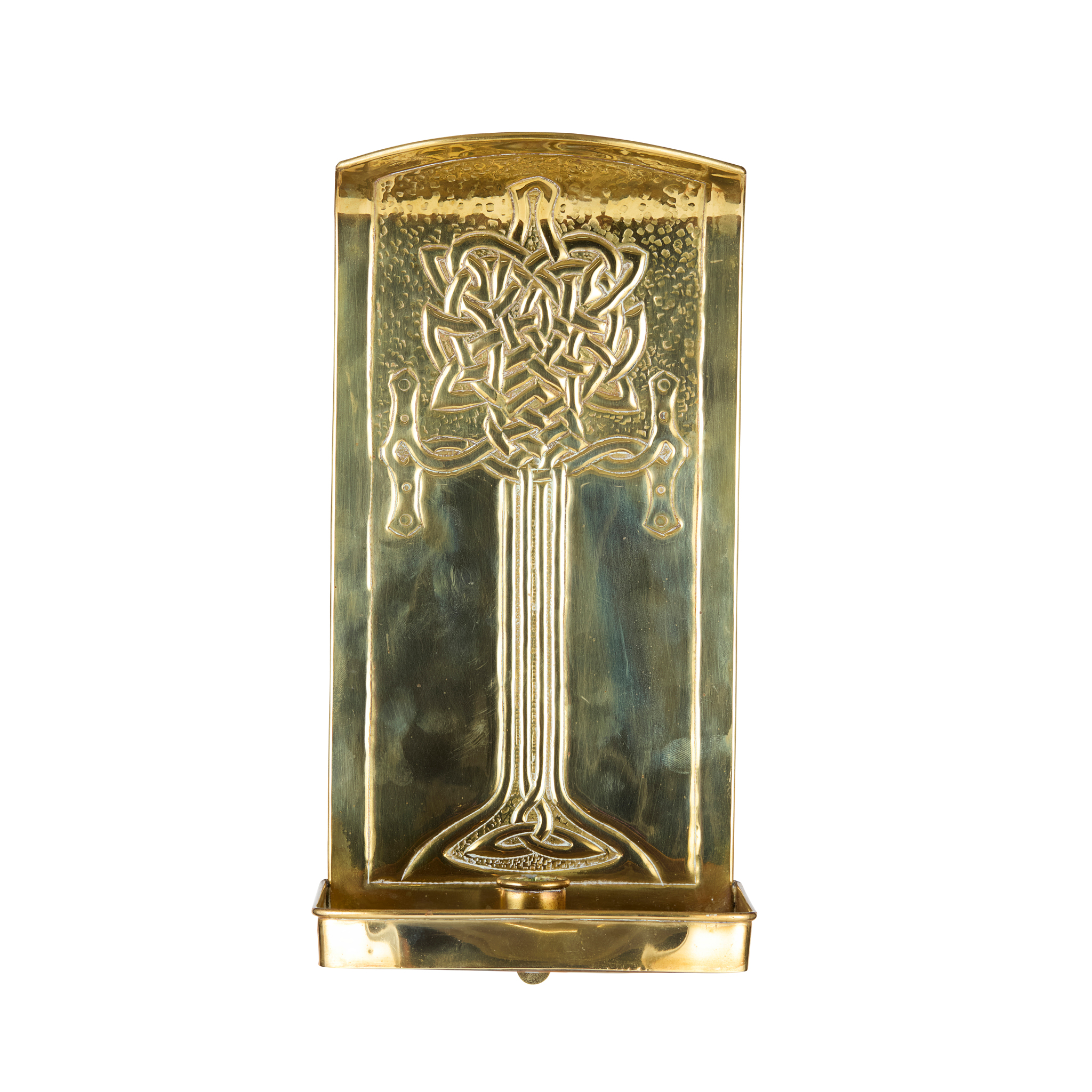 IONA - A BRASS WALL SCONCE