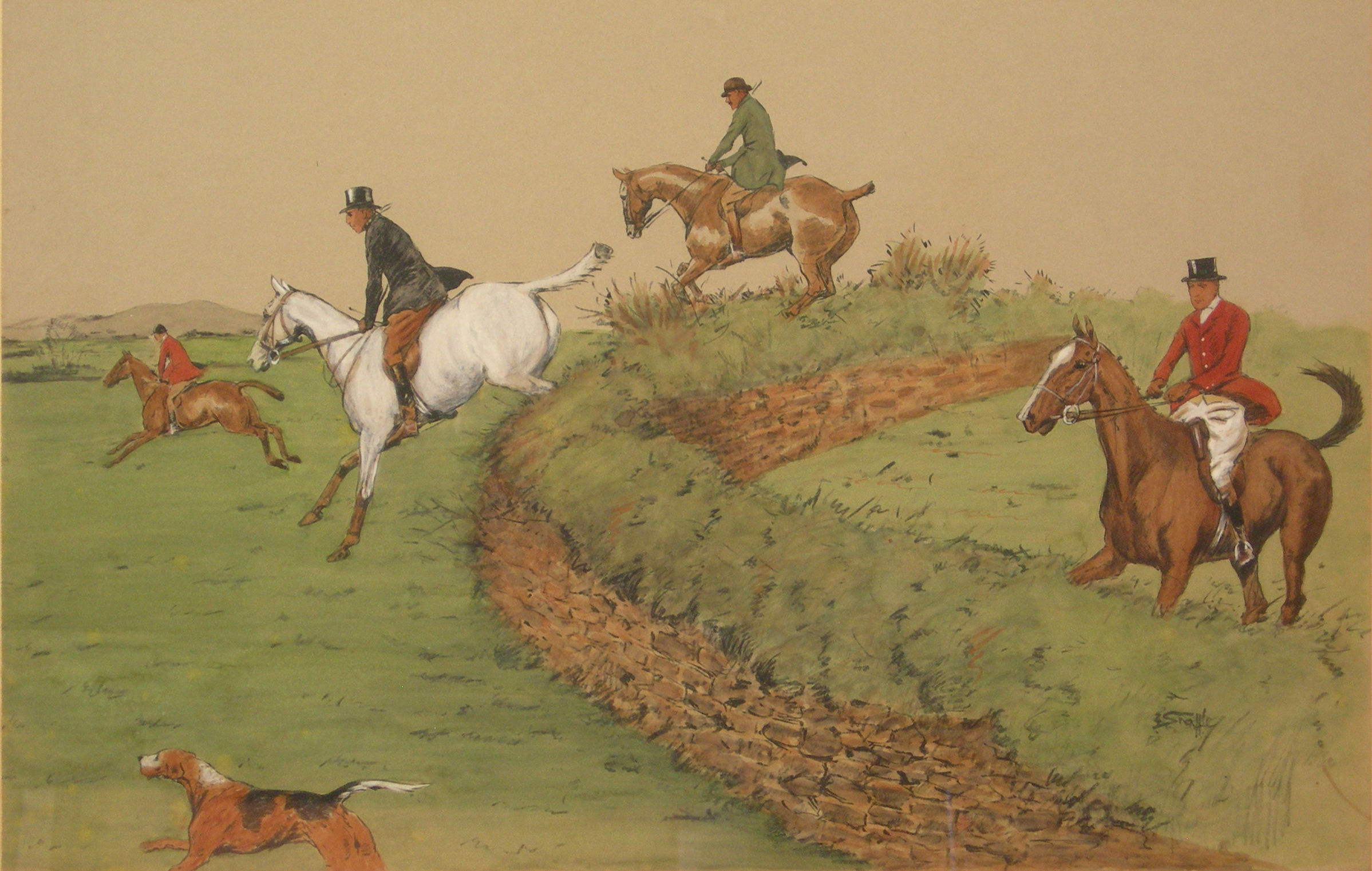 CHARLES JOHNSON PAYNE (SNAFFLES) (BRITISH 1884-1967)