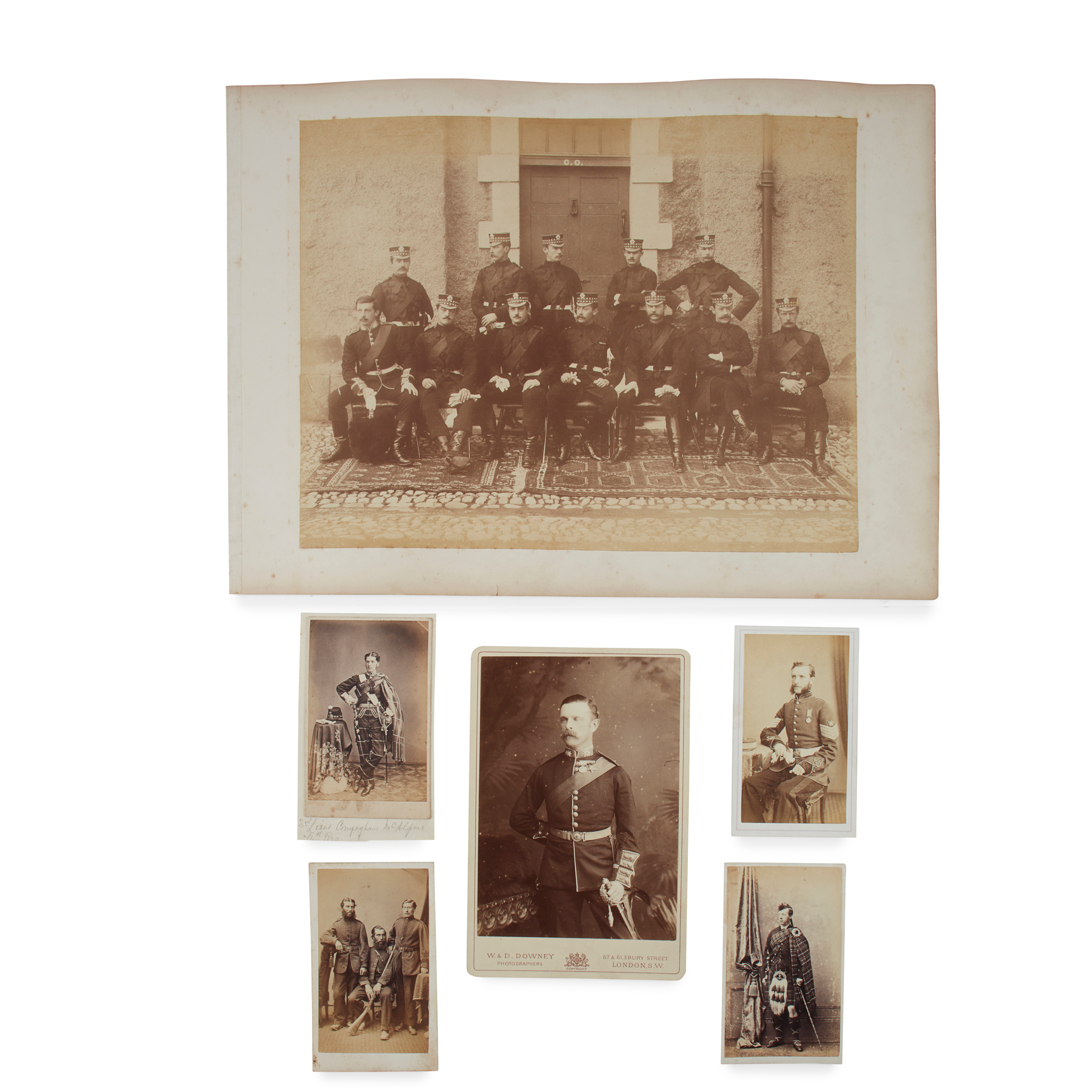 Scottish Military including Coldstream Guards, 78th Regiment