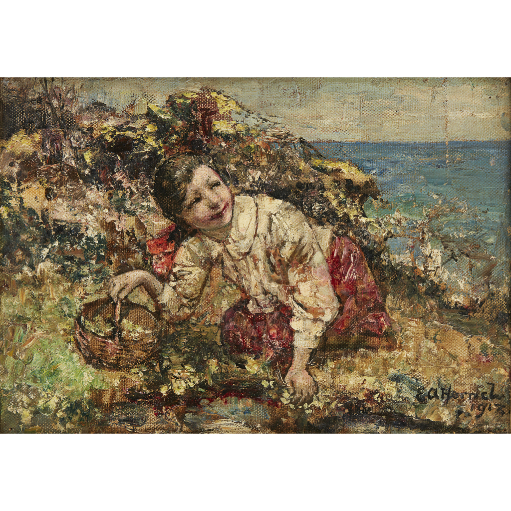 EDWARD ATKINSON HORNEL ( SCOTTISH 1864-1933)