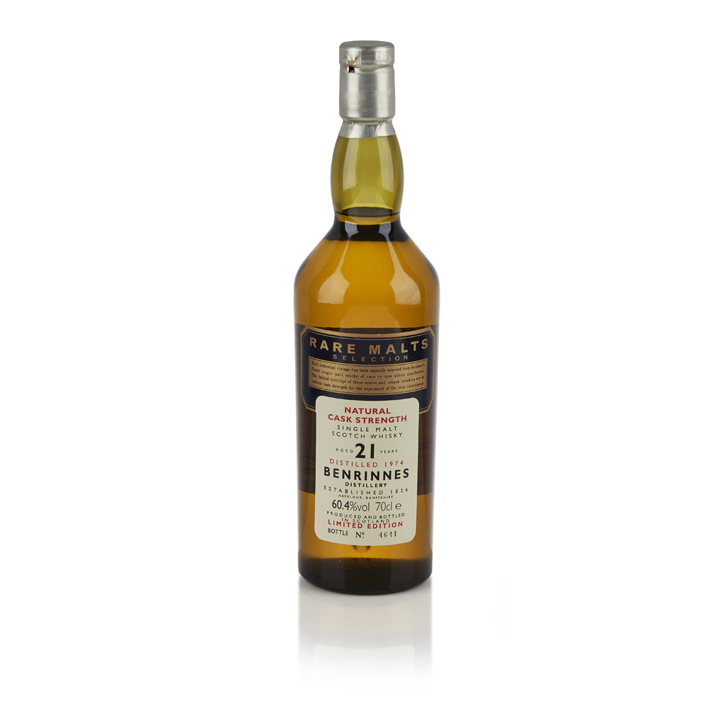 BENRINNES 1974 21 YEAR OLD - RARE MALTS