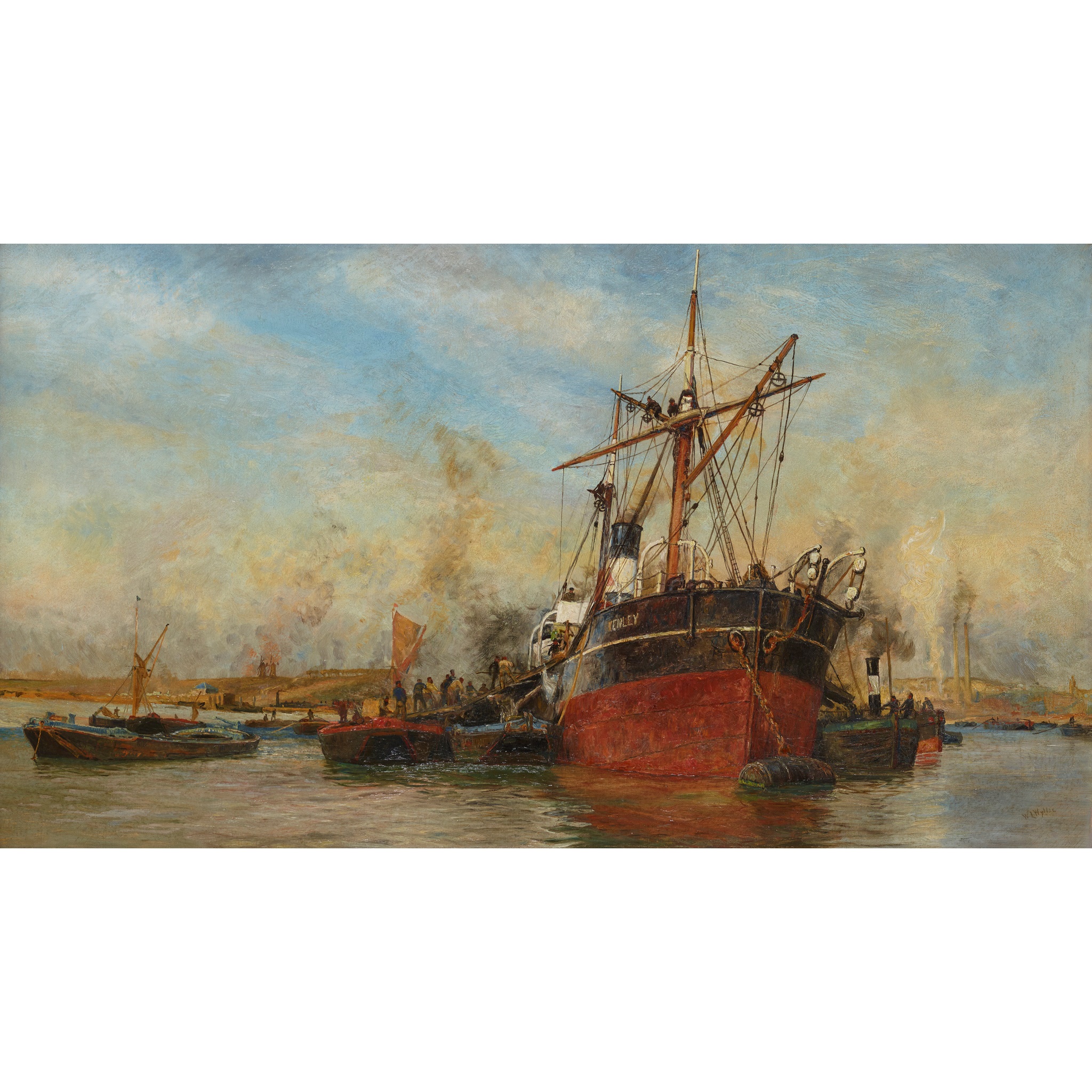 WILLIAM LIONEL WYLLIE R.A. (BRITISH 1851-1931)