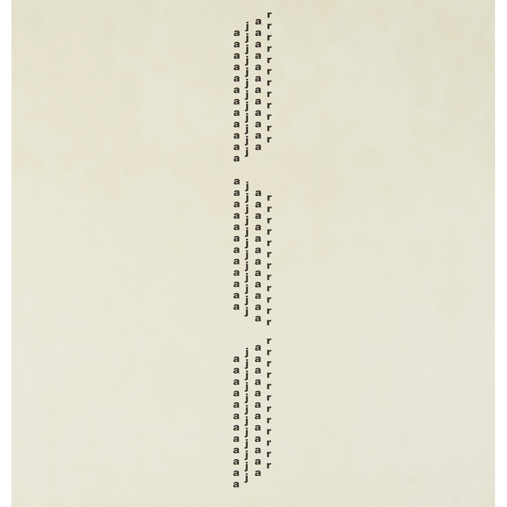 IAN HAMILTON FINLAY (SCOTTISH 1925-2006)