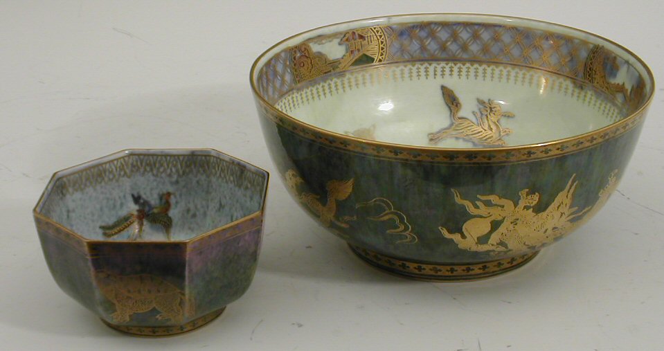 A Wedgwood Dragon Lustre bowl,