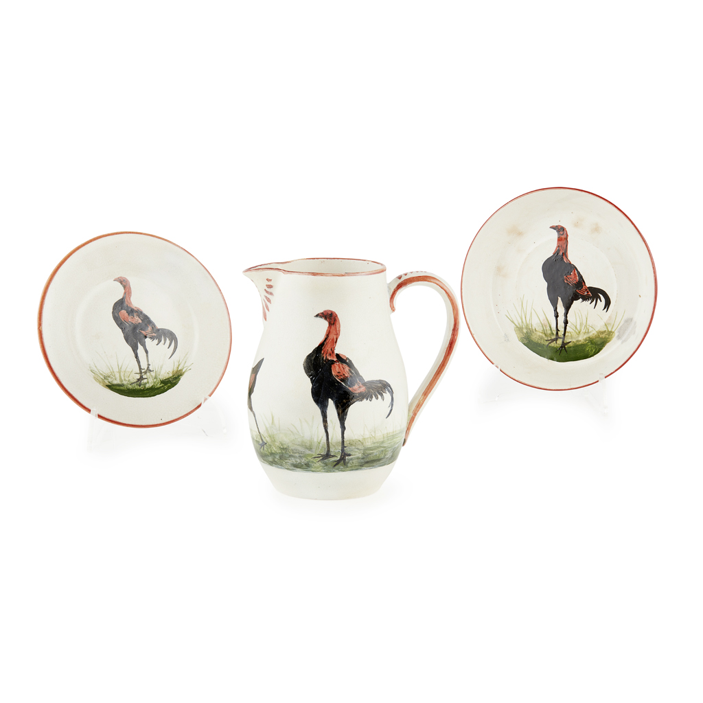 A RARE GROUP OF WEMYSS WARE