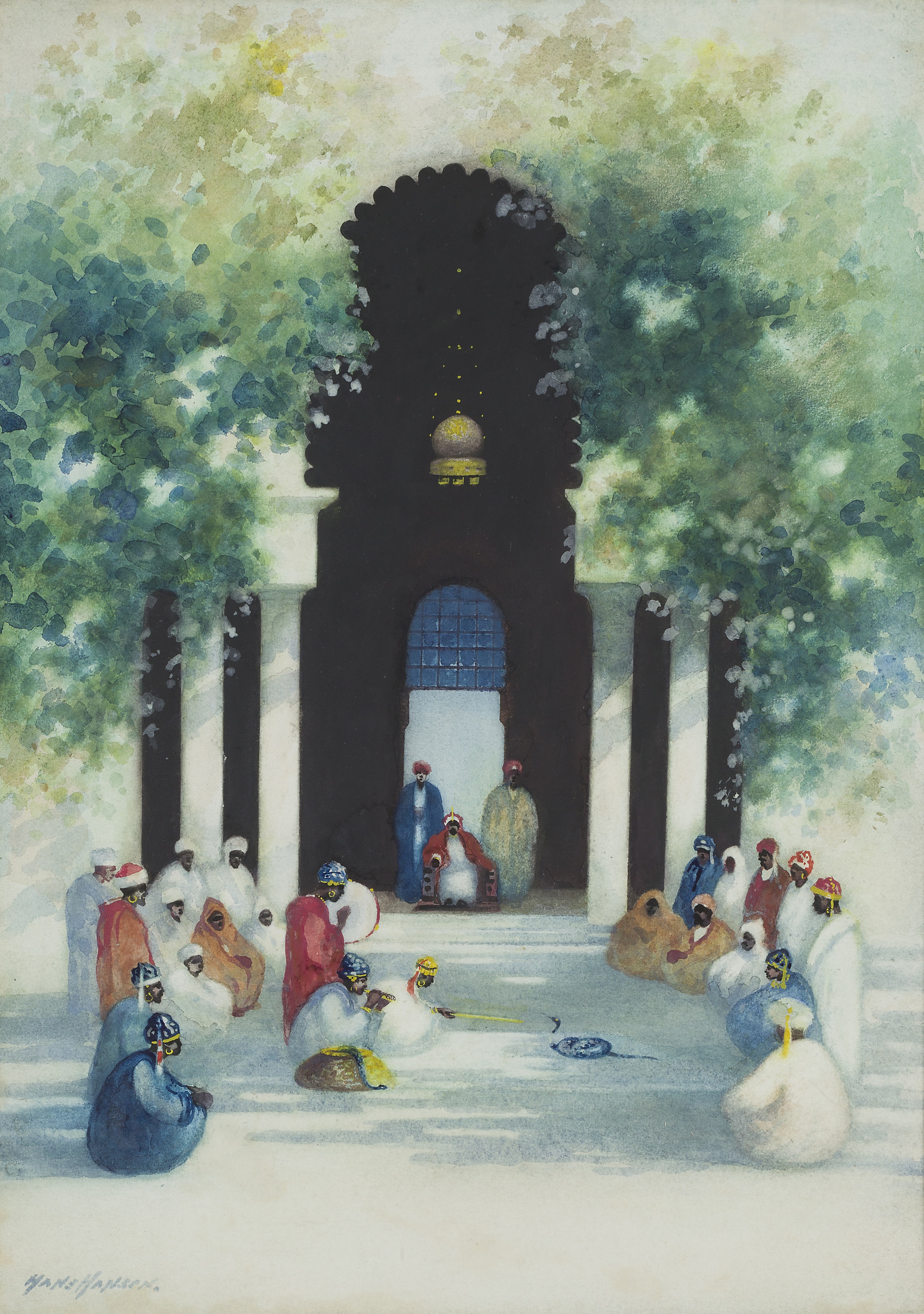 HANS JACOB HANSEN R.S.W. (SCOTTISH 1853-1947)