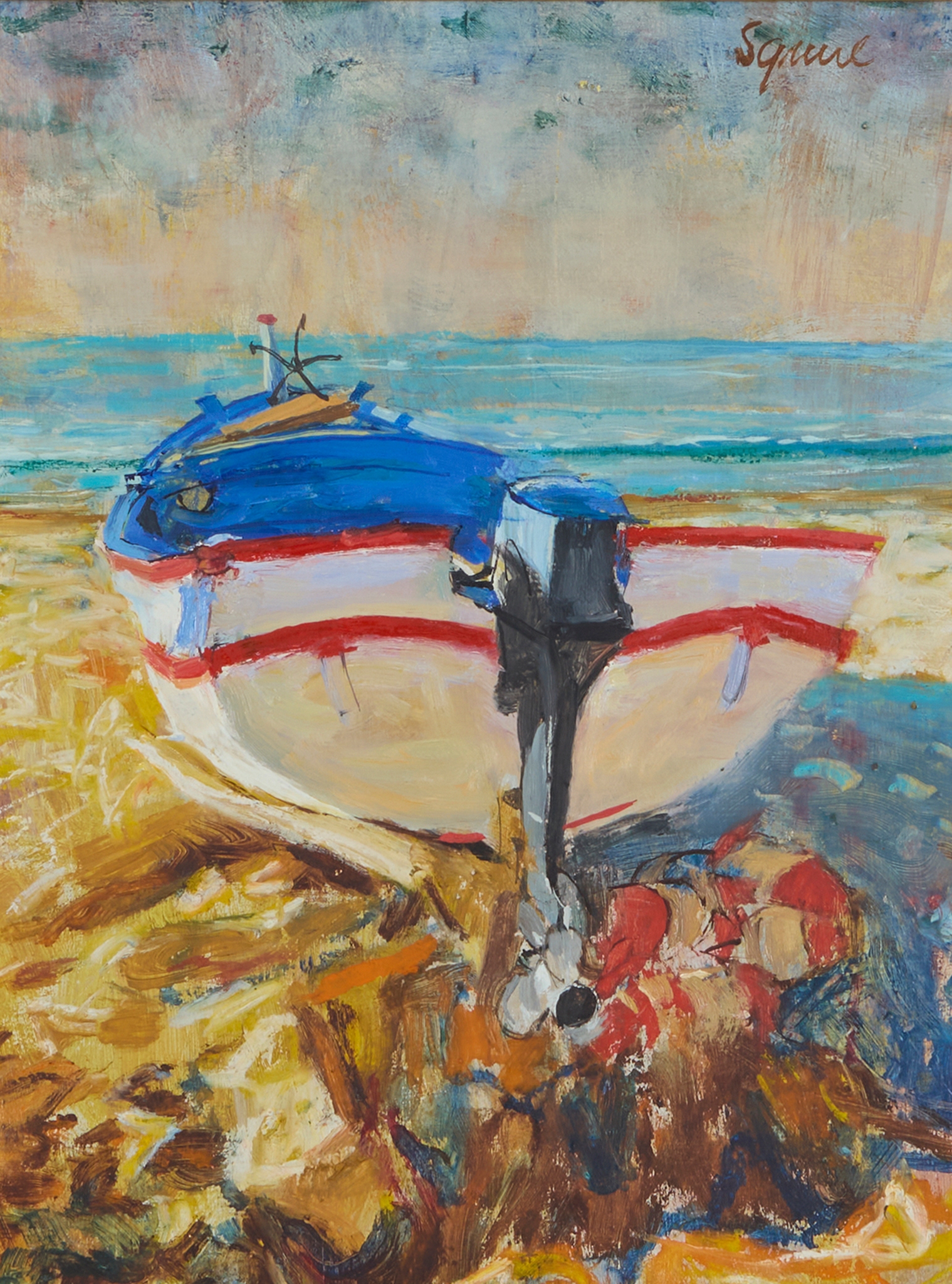GEOFFREY SQUIRE A.R.S.A., R.S.W., R.G.I. (SCOTTISH 1923-2012)