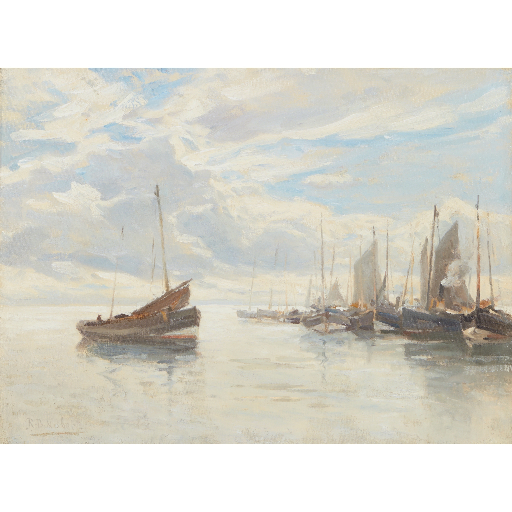ROBERT BUCHAN NISBET R.S.A., R.S.W., R.B.A., R.I. (SCOTTISH 1857-1942)
