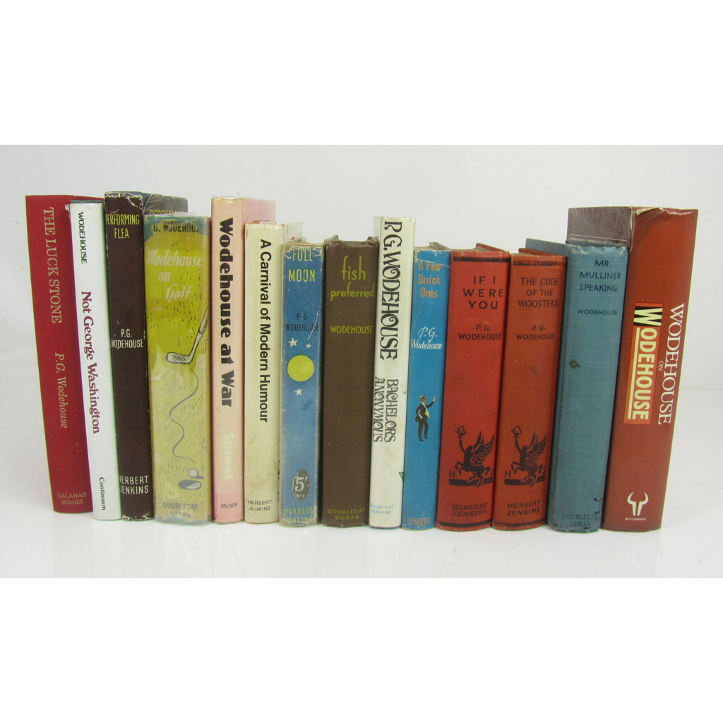 Wodehouse, P.G., 14 novels, including