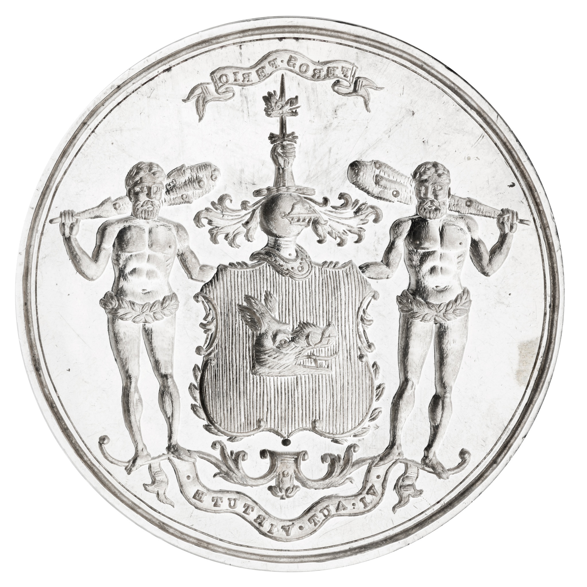 THE CHISHOLM SILVER DESK SEAL