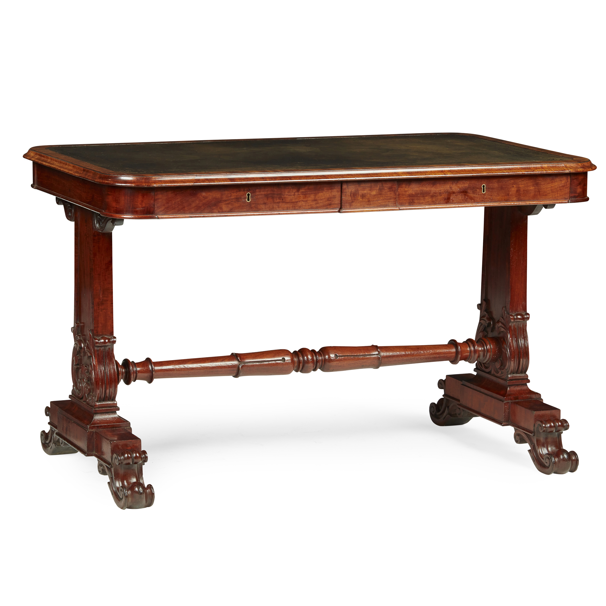 WILLIAM IV MAHOGANY WRITING TABLE
