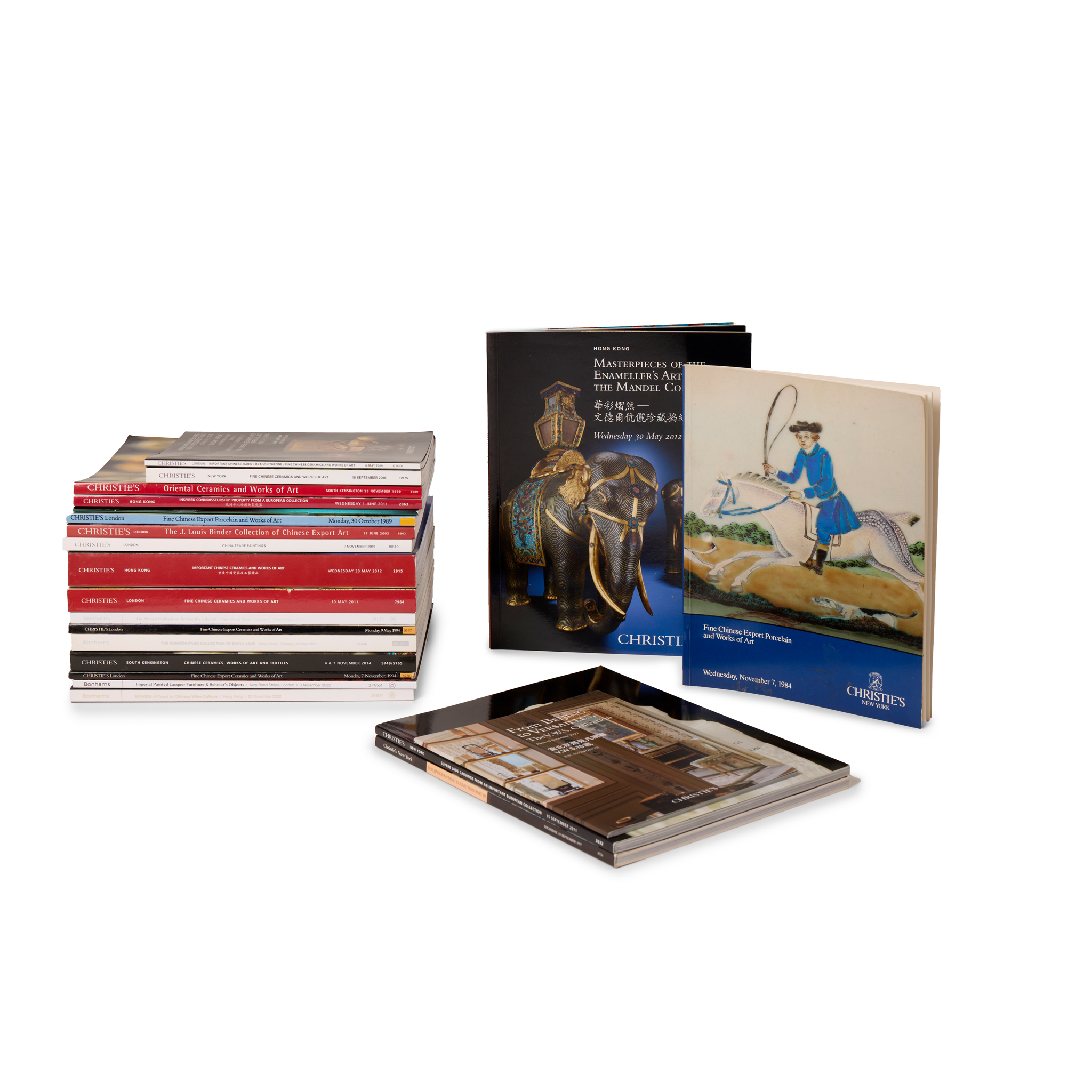 COLLECTION OF ASIAN ART AUCTION CATALOGUES AND REFERENCE BOOKS