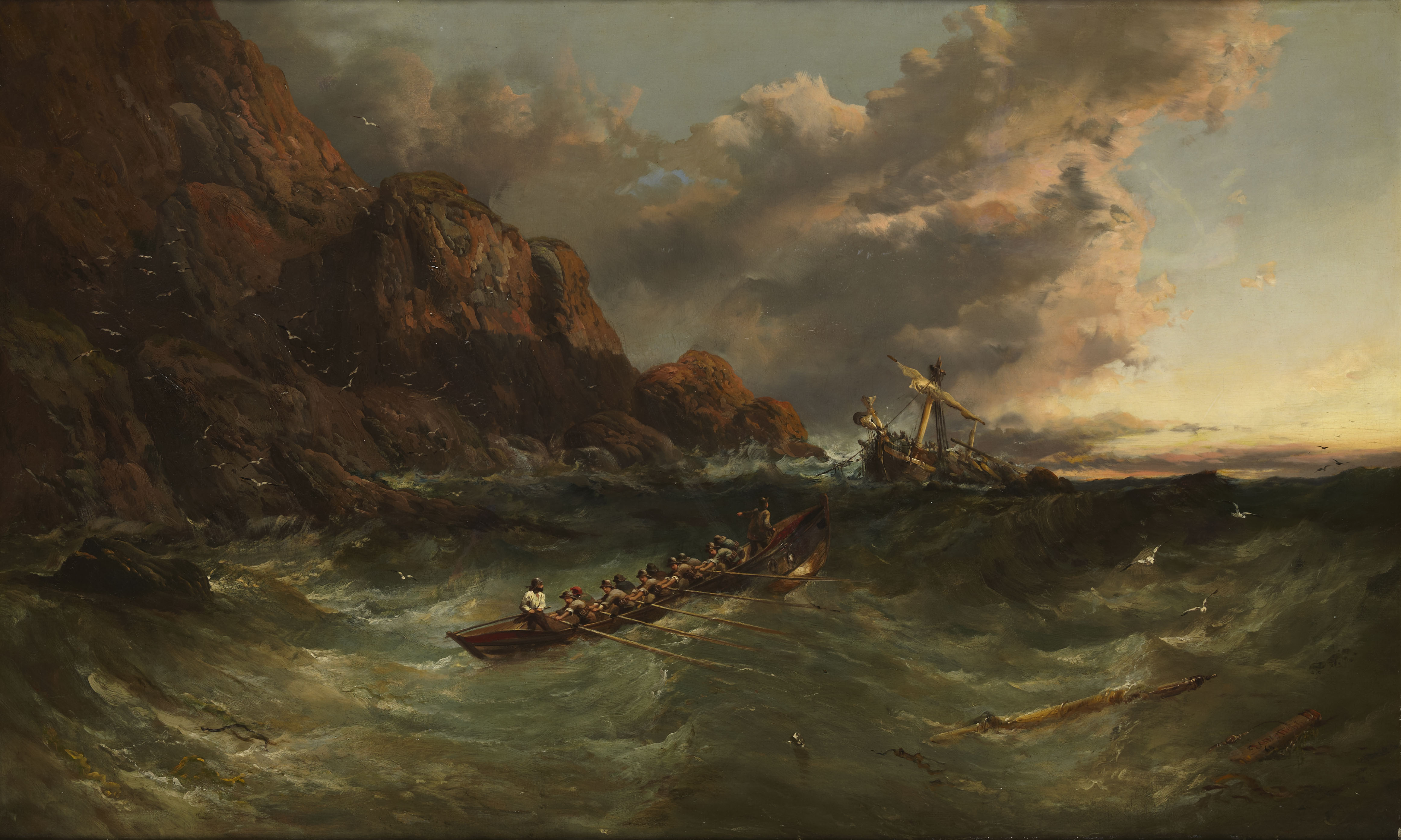 JAMES WEBB (BRITISH 1825-1895)