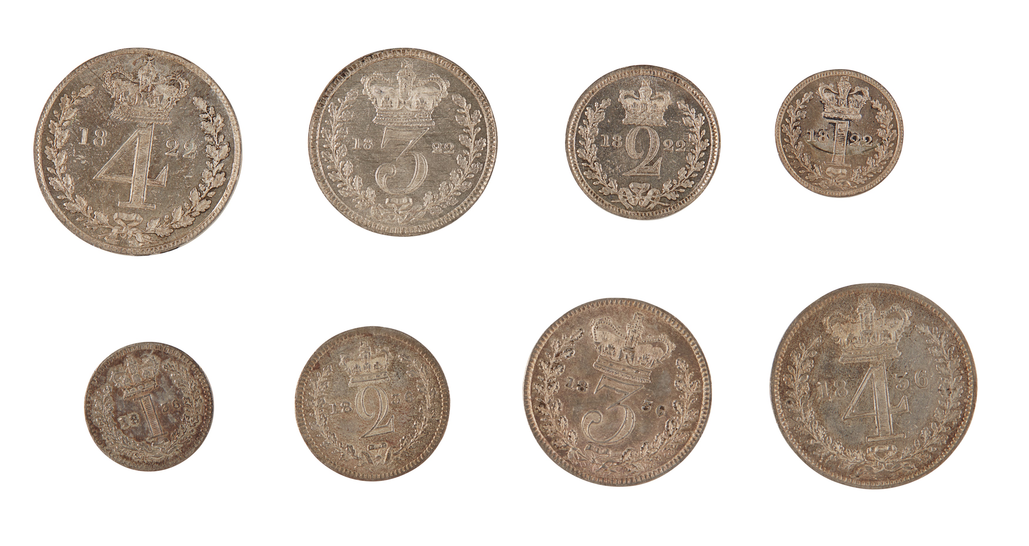 A George IV Maundy set