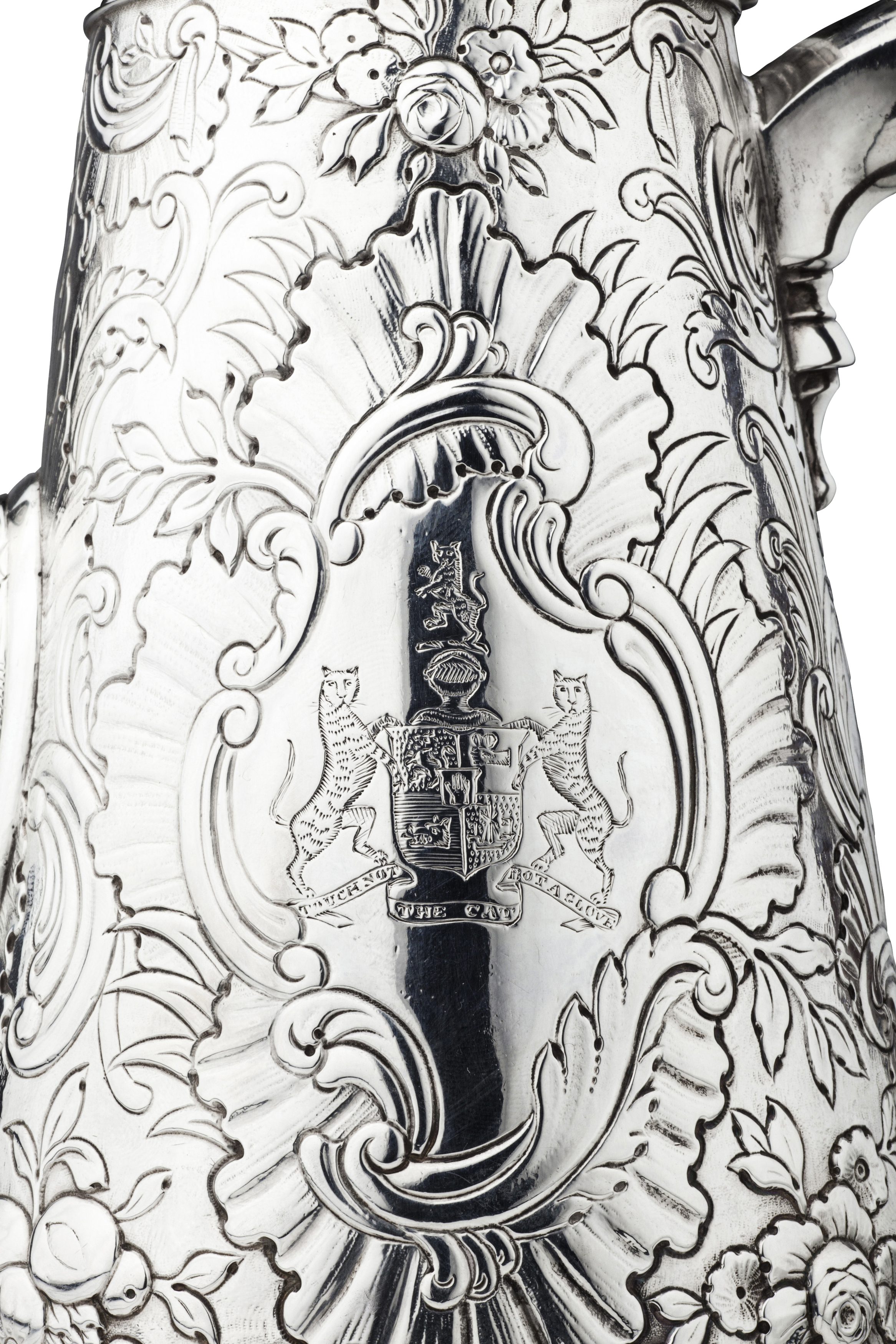 A scarce George II coffee pot