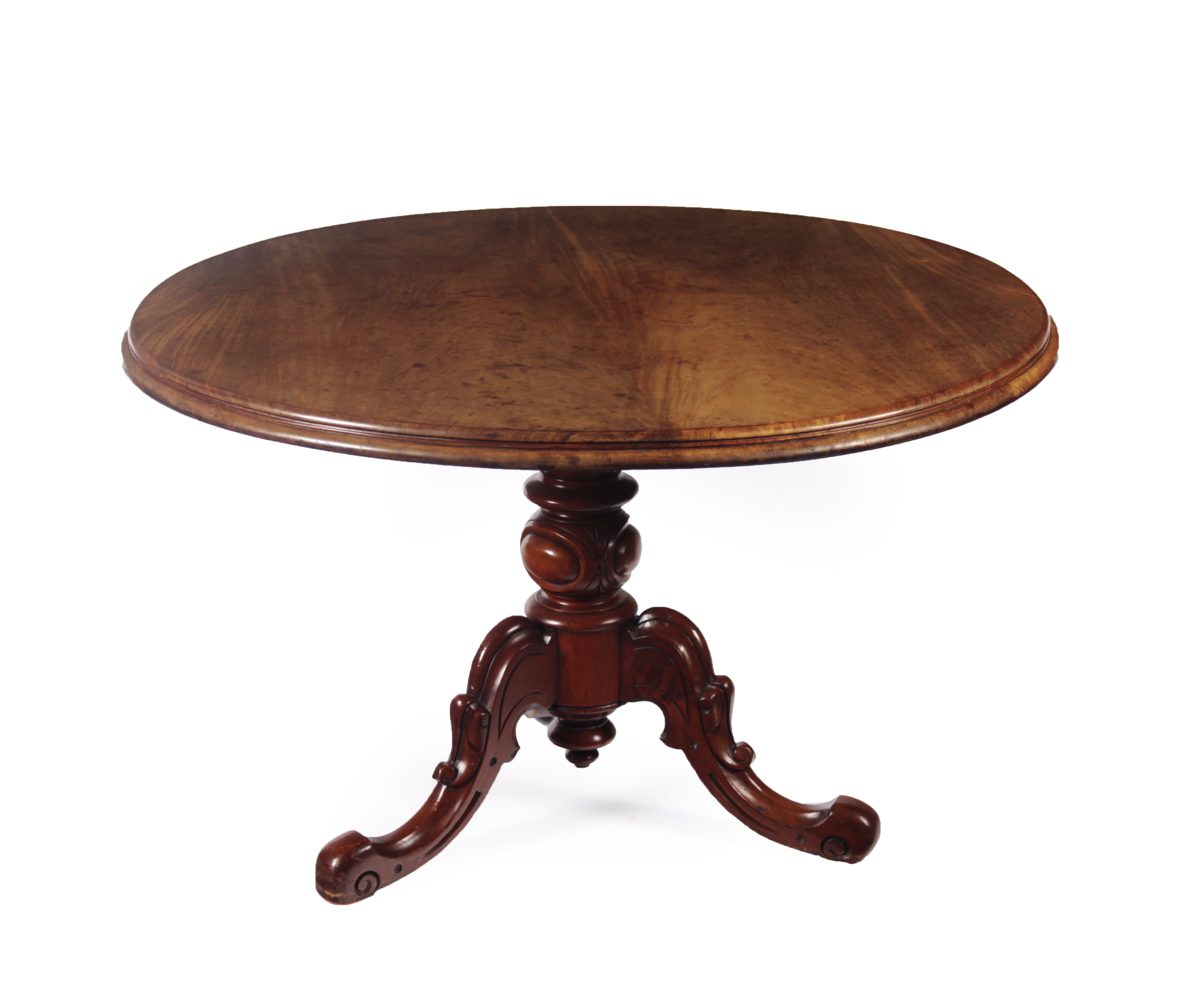 MAHOGANY BREAKFAST TABLE