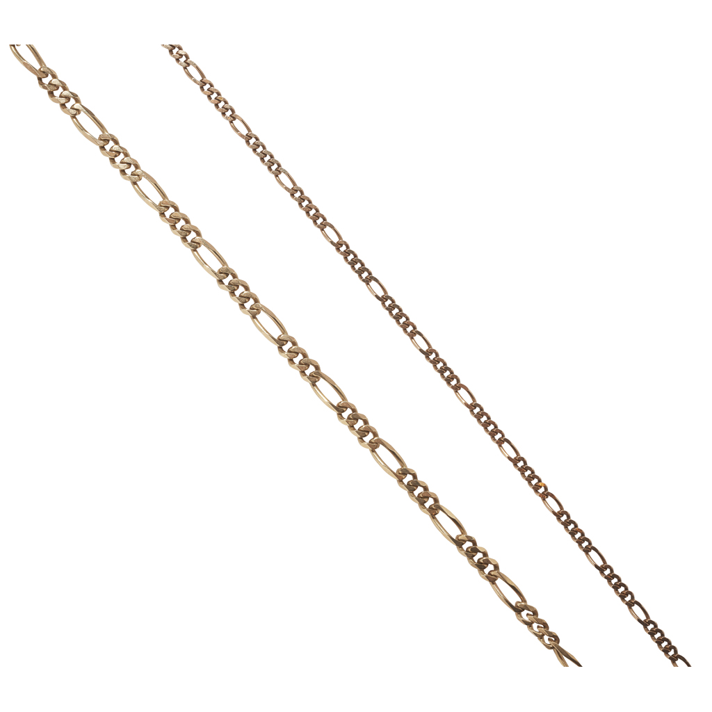 A 9ct gold chain