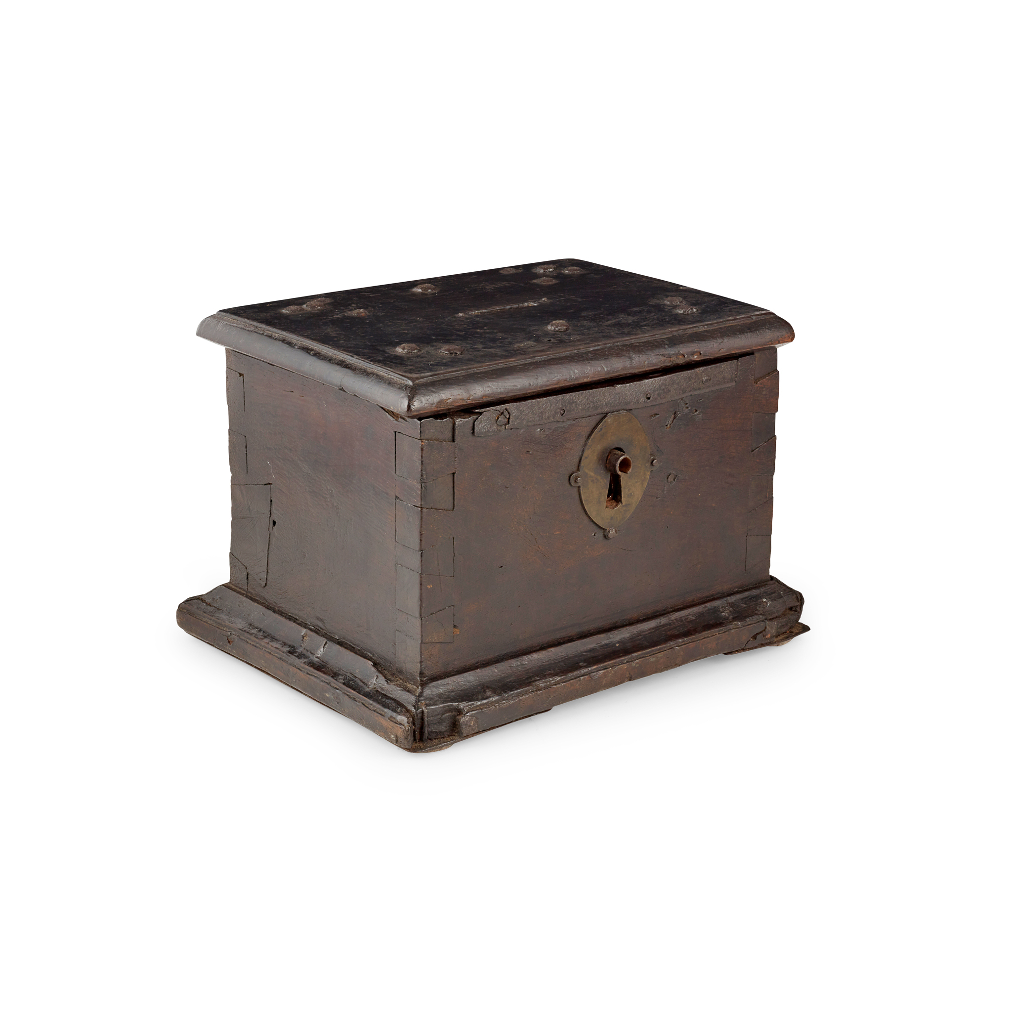 NORTHERN EUROPEAN OAK ALMS BOX