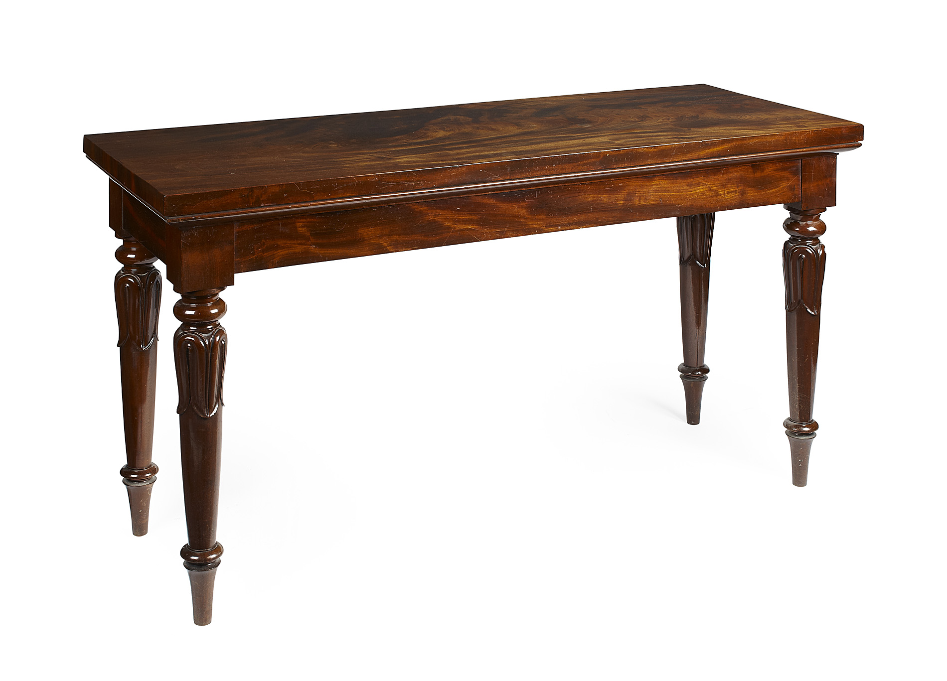 GEORGE IV MAHOGANY SIDE TABLE