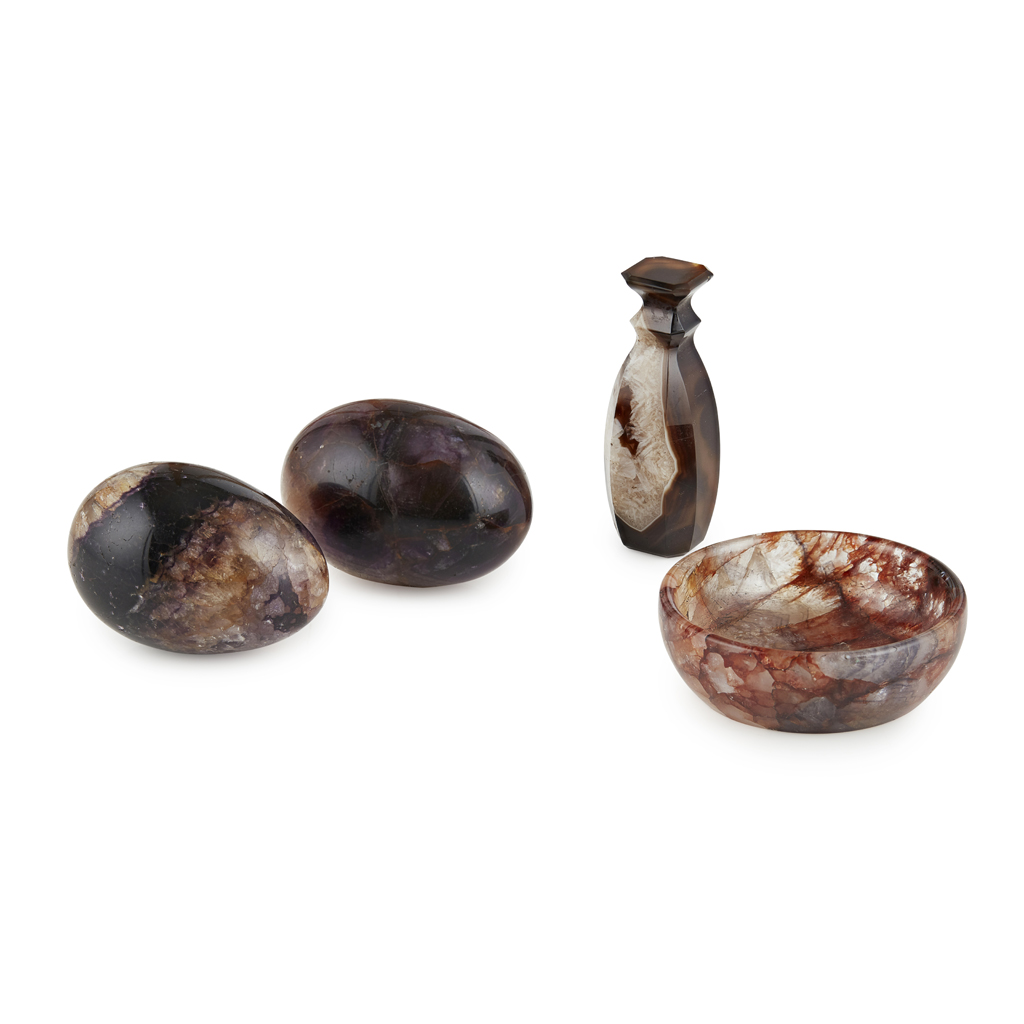 GROUP OF BLUE JOHN WARES