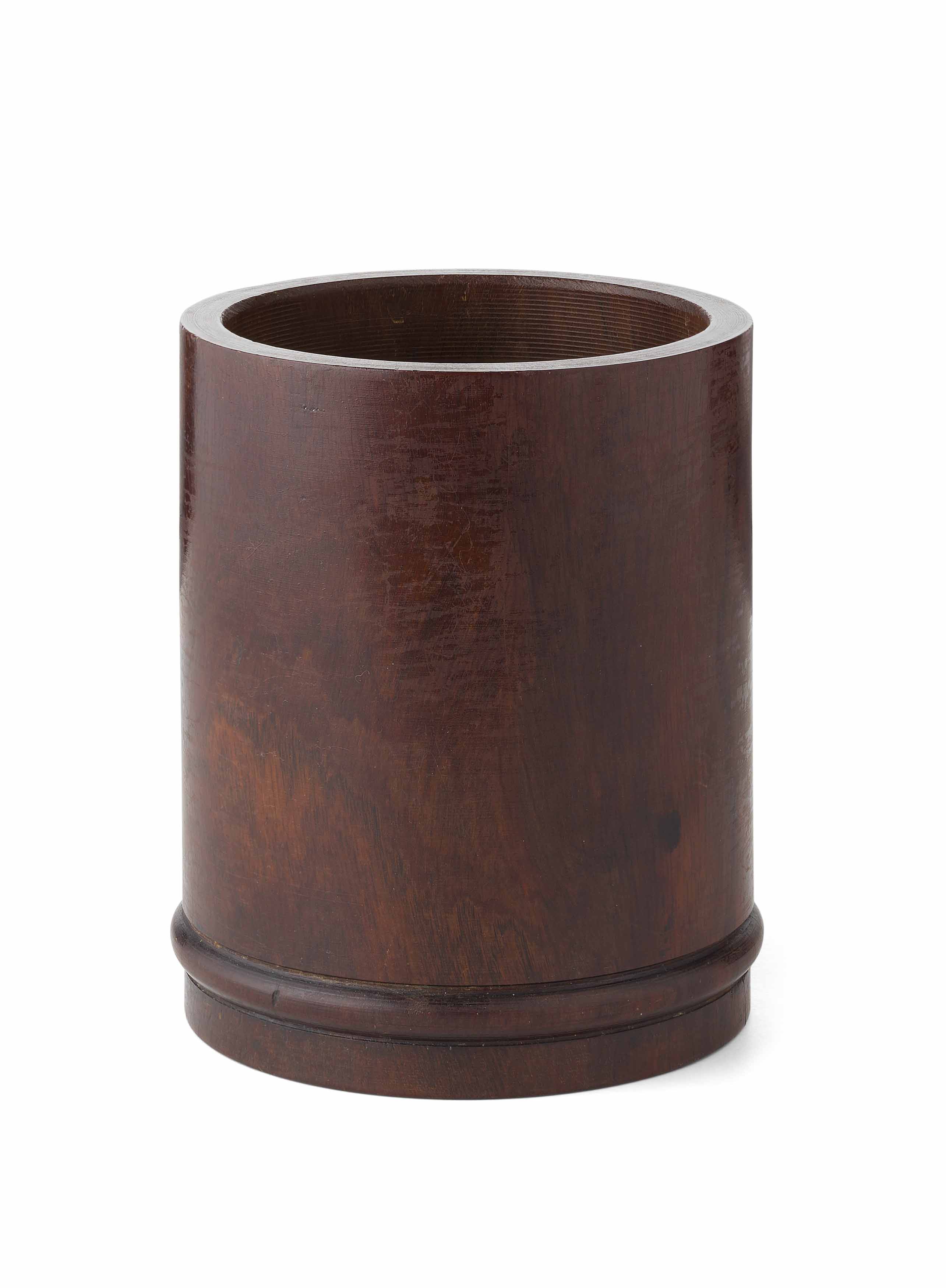 PLAIN ZITAN BRUSH POT, BITONG