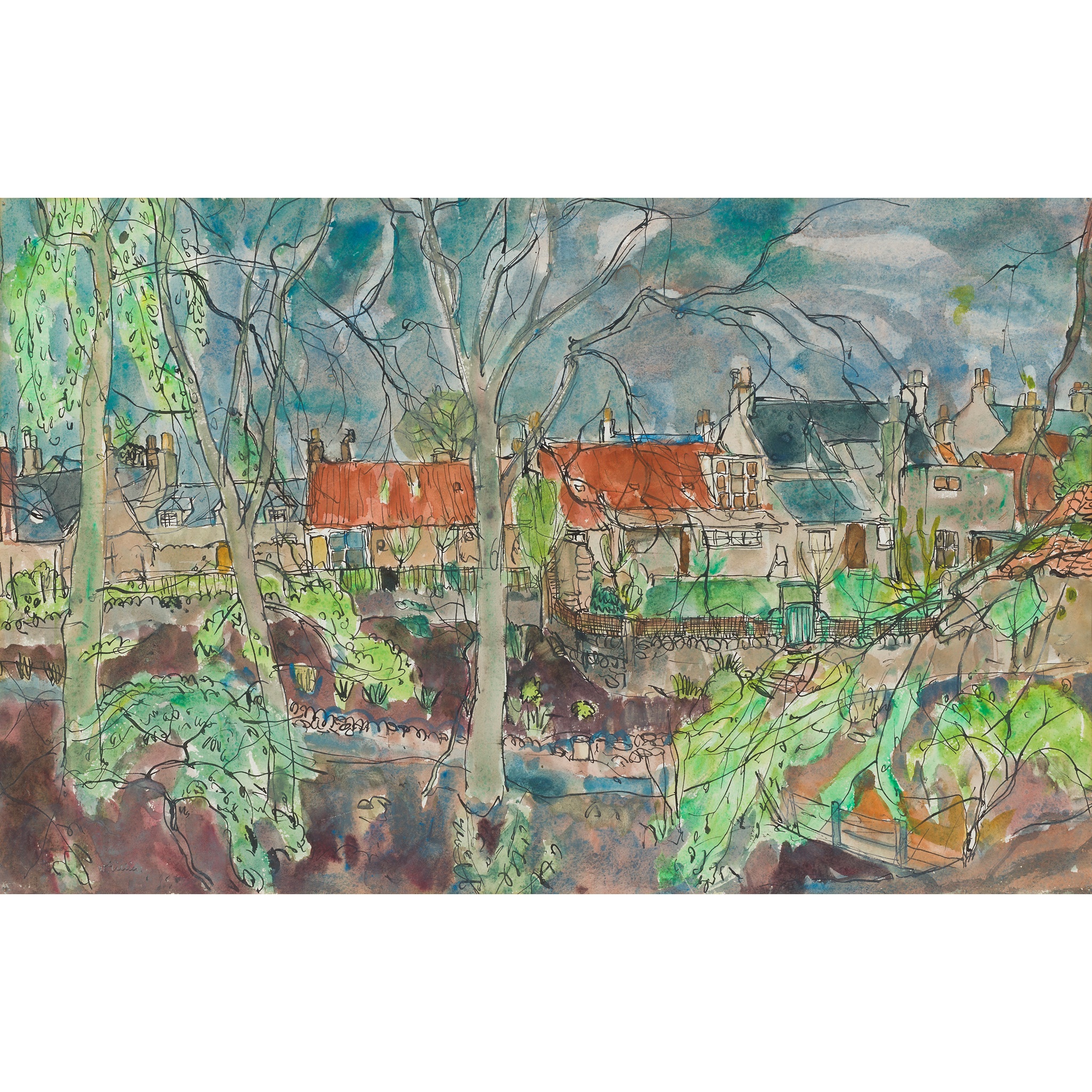 SIR WILLIAM GEORGE GILLIES C.B.E., L.L.D., R.S.A., P.R.S.W., R.A. (SCOTTISH 1898-1973)