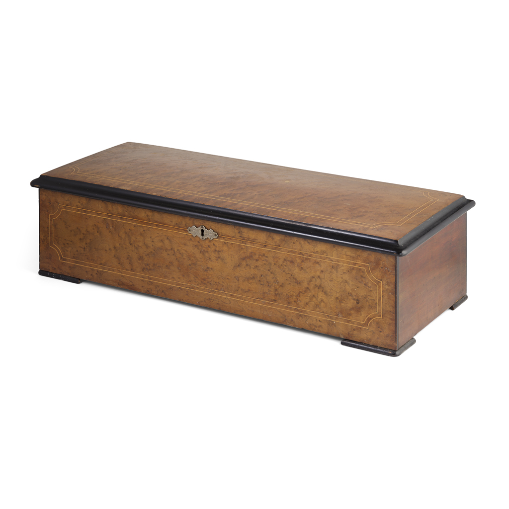 SWISS MUSIC BOX BY GEORGE BAKER & CO., GENEVA