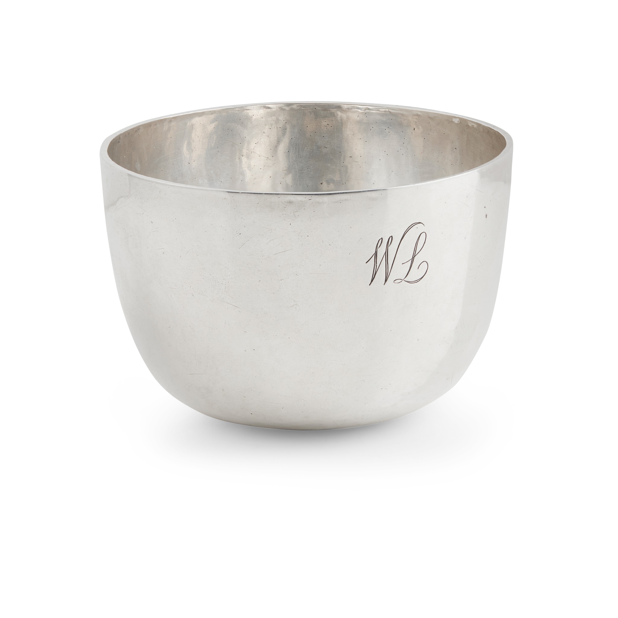 A LARGE GEORGE I TUMBLER CUP