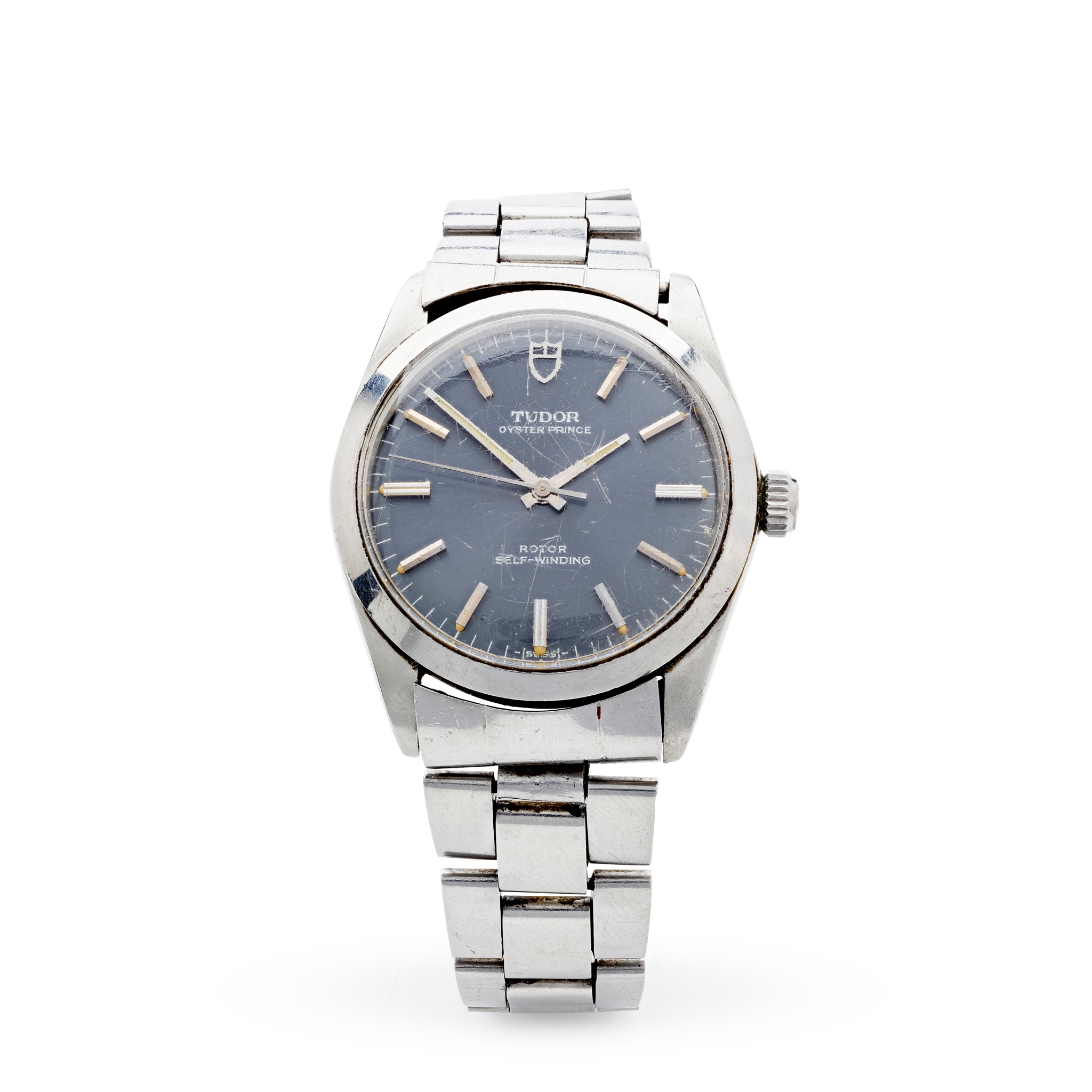 Tudor: a steel wrist watch