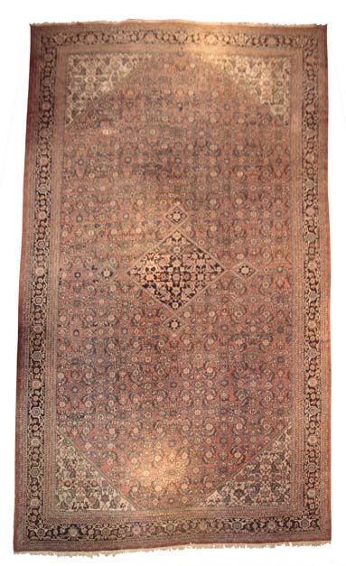 A large Heriz carpet