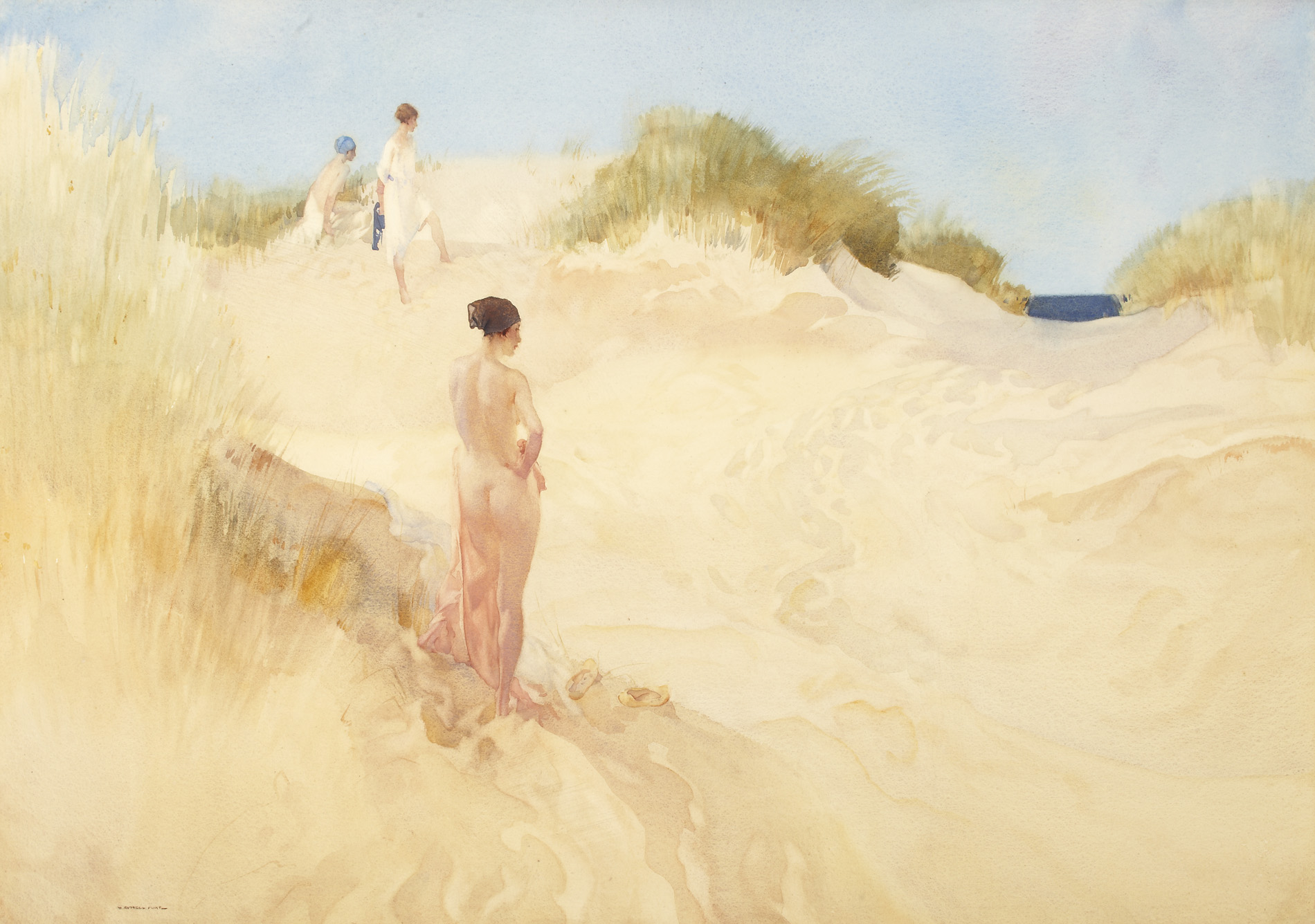 SIR WILLIAM RUSSELL FLINT P.R.A., P.R.W.S., R.S.W., R.O.I., R.E. (SCOTTISH 1880-1969)