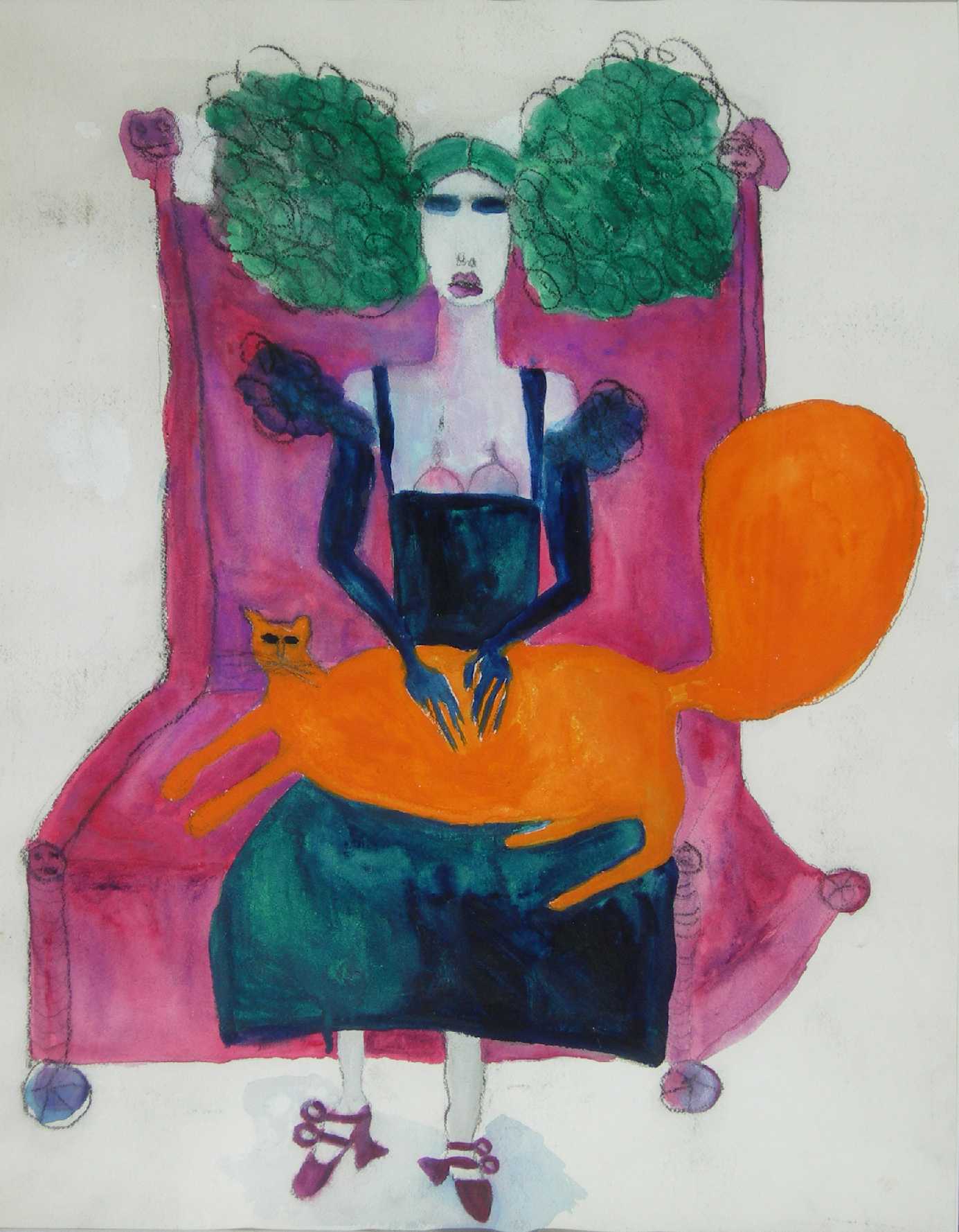 PAT DOUTHWAITE (SCOTTISH, 1939-2004)