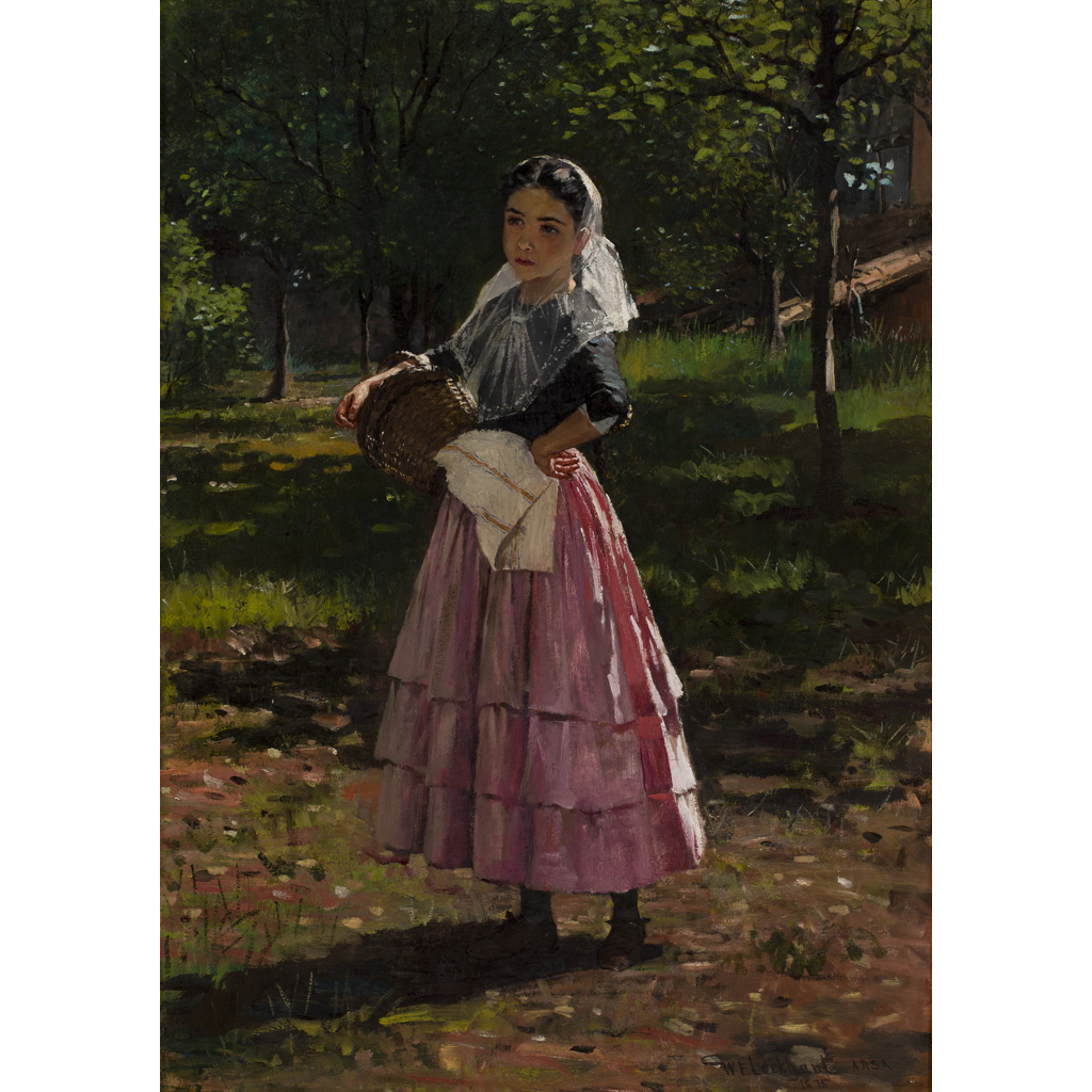 WILLIAM EWART LOCKHART R.S.A., A.R.W.S., R.S.W., R.E. (SCOTTISH 1846-1900)